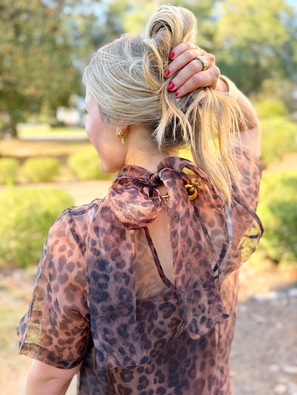 The Rainey Leopard Mini Dress (S-L)