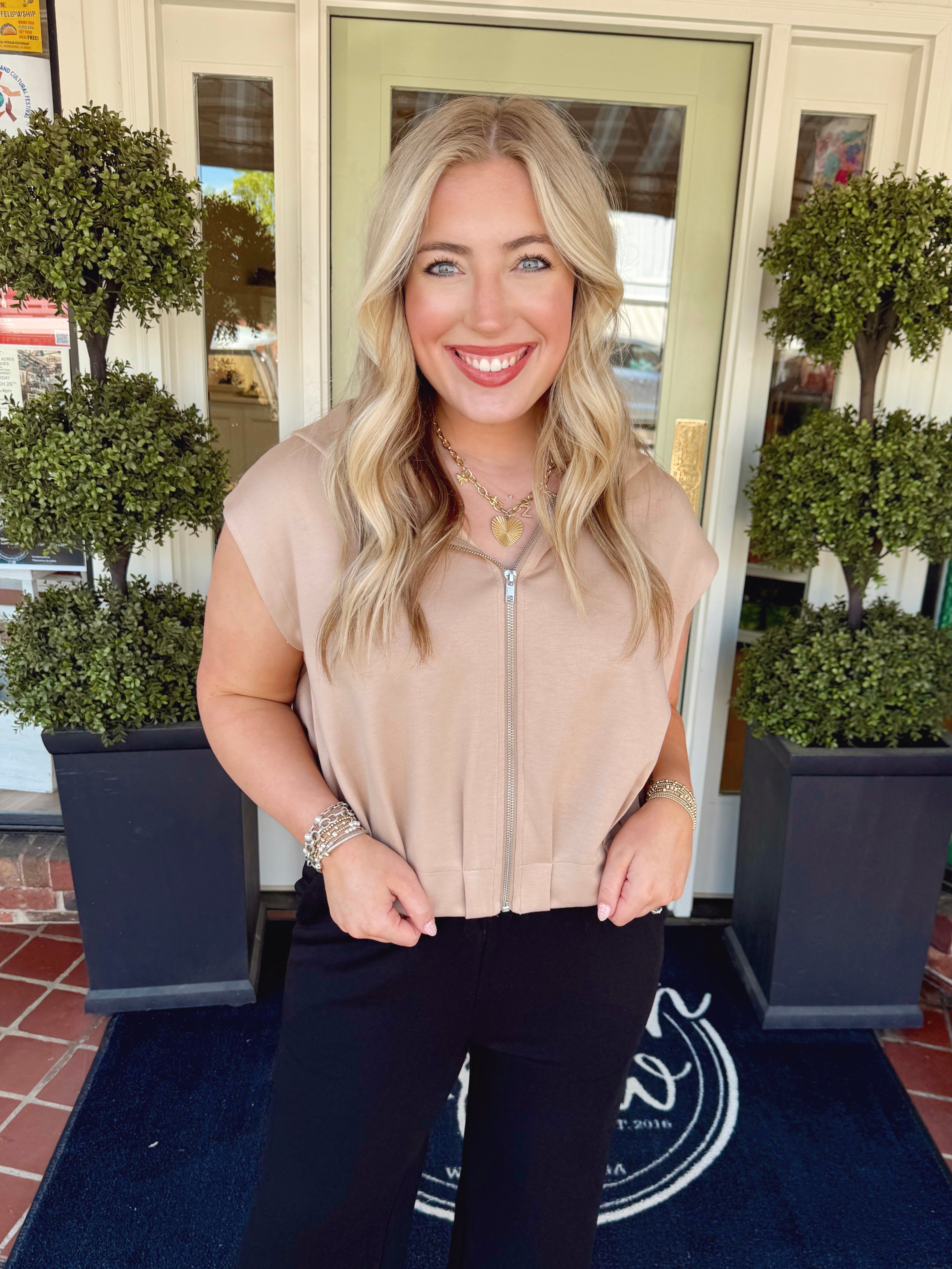 The Karleigh Zip-Up Hoodie