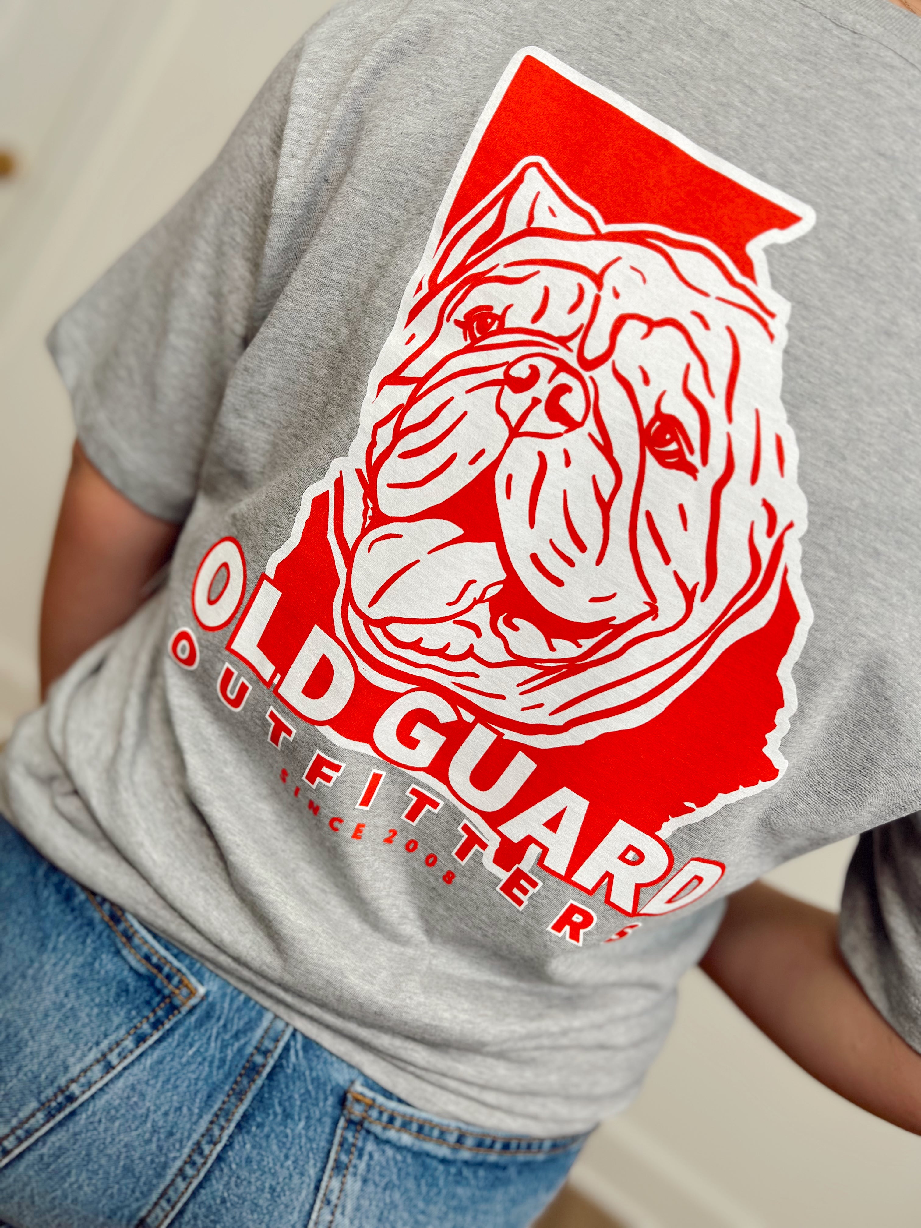 Bulldog Map Tee