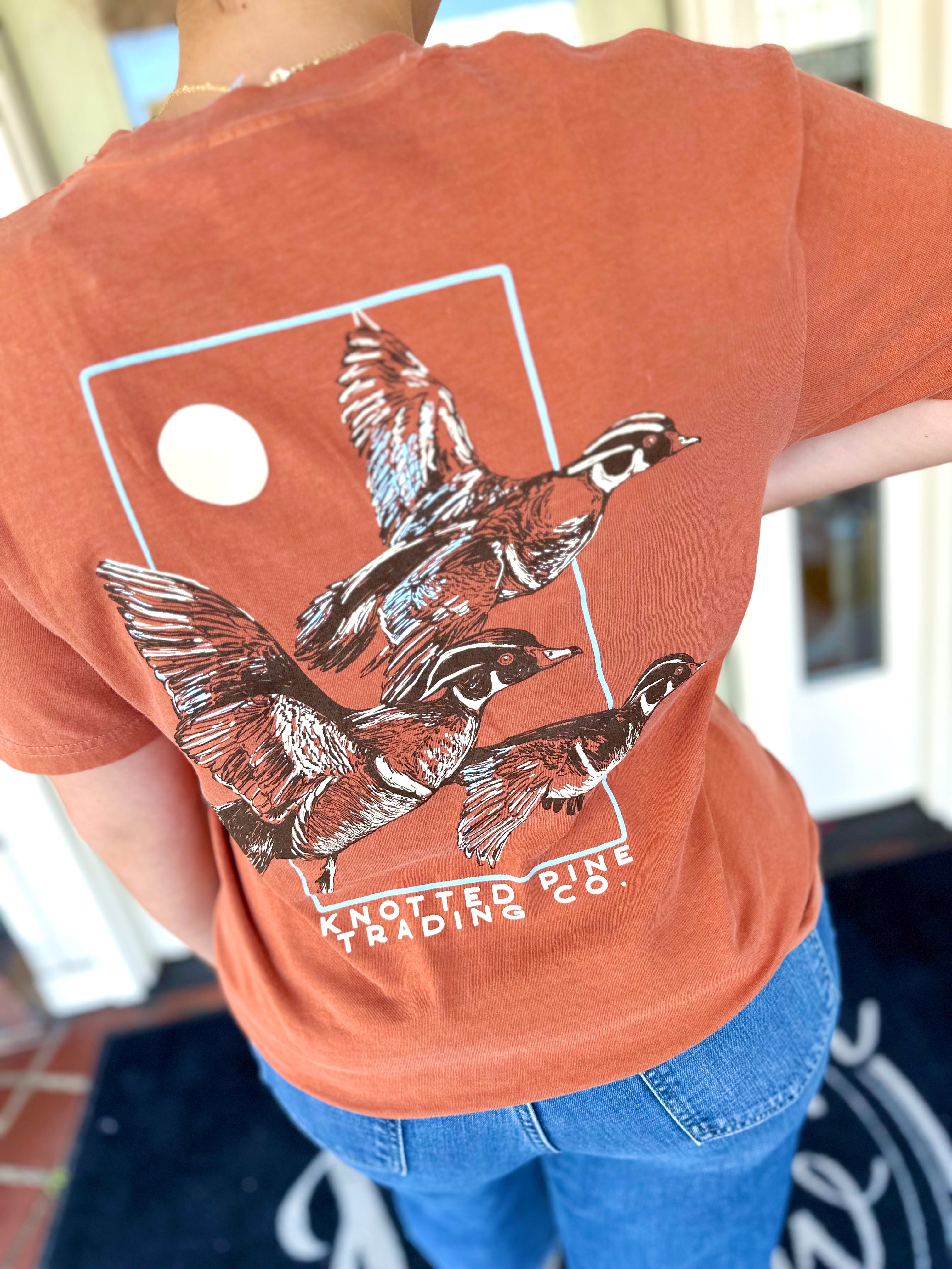 Woodies Tee in Yam By Knotted Pine