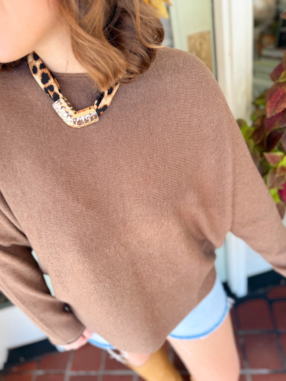The Embree Dolman Sleeve Knit Sweater (S-2X)
