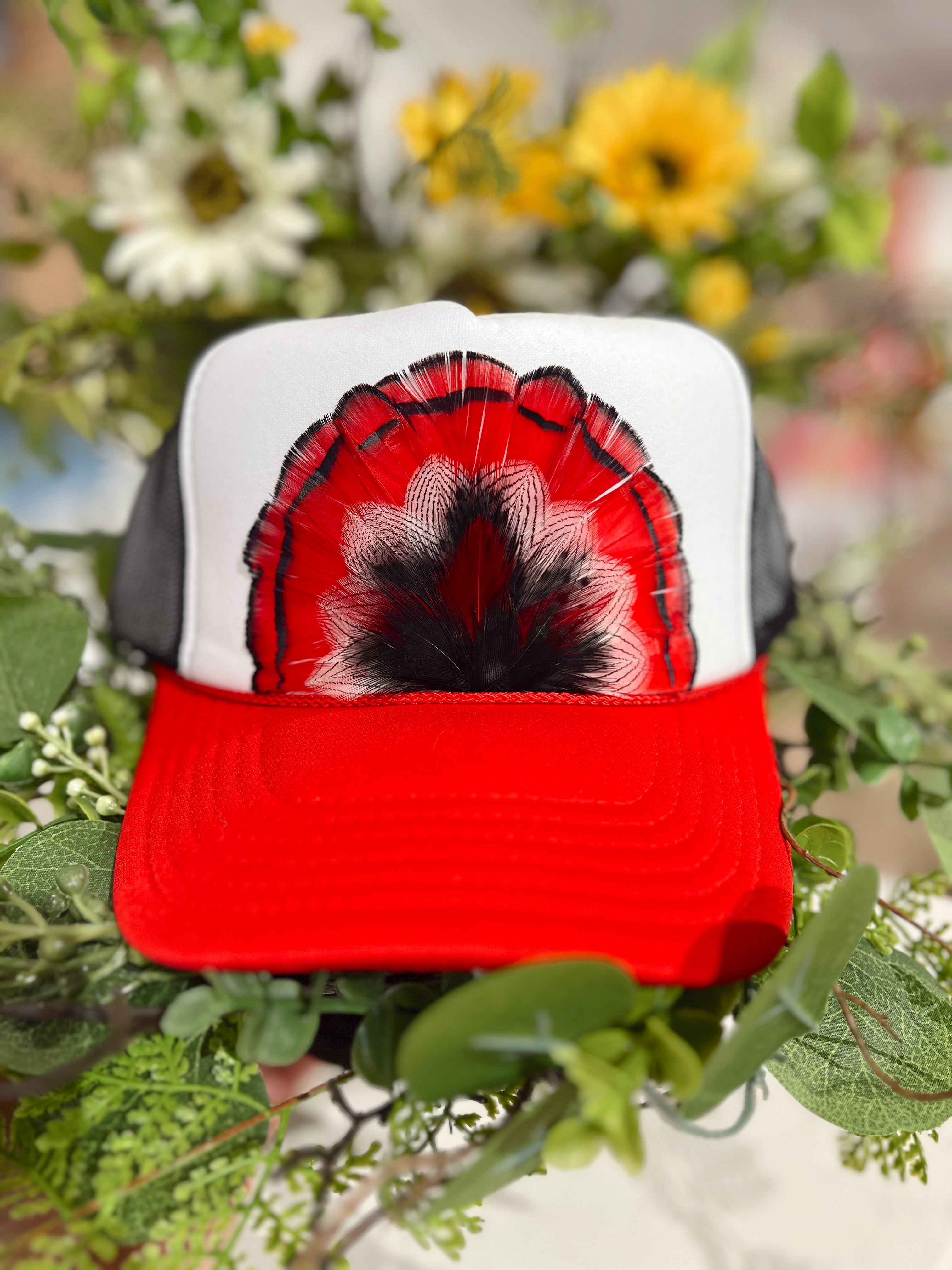 The Abbey Feather Foam Trucker Hat