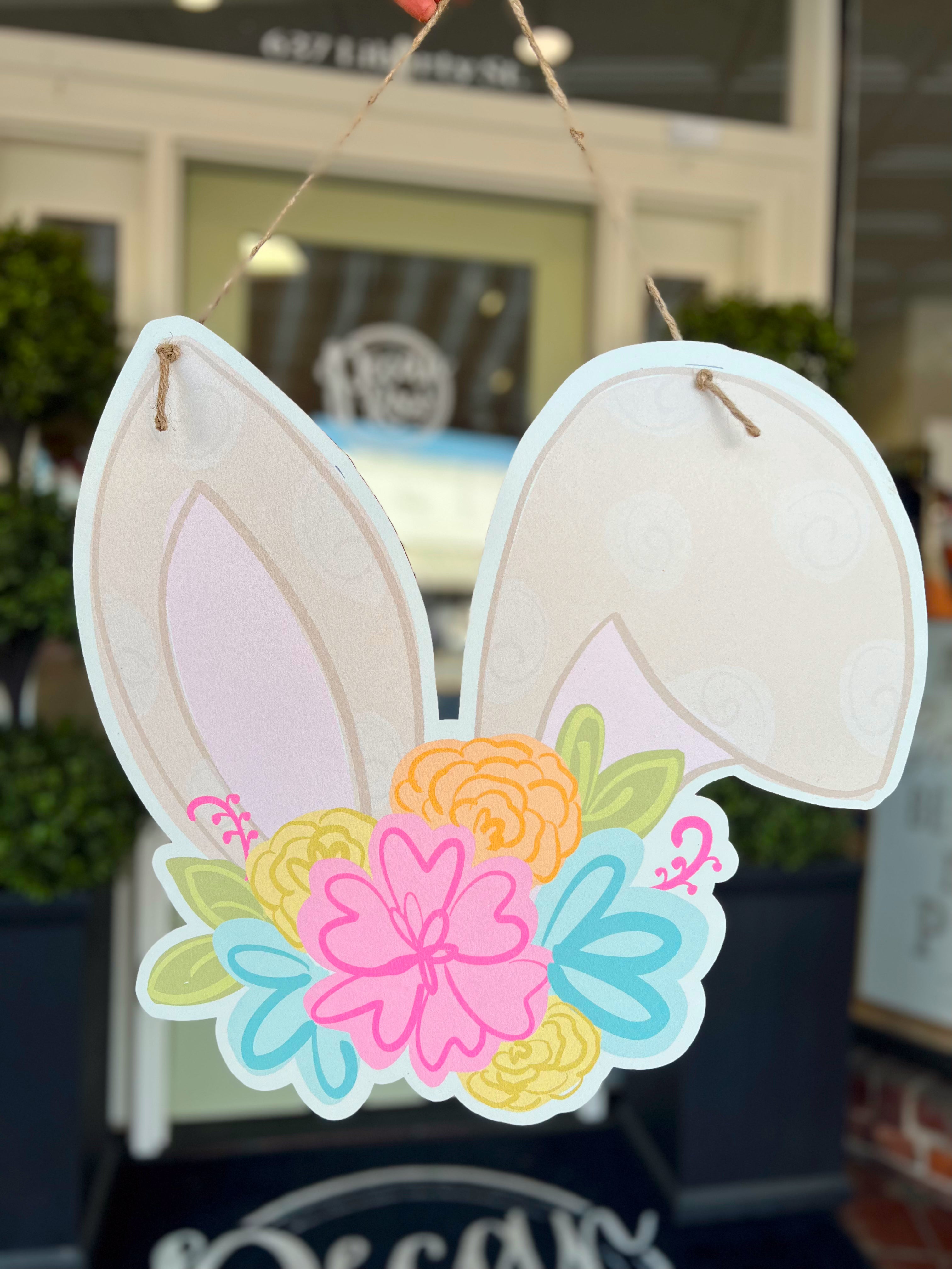 Bunny Ears Door Hanger