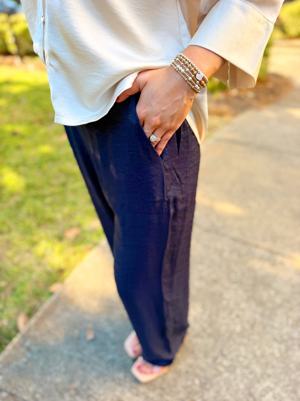 The Wynn High Waisted Flowwy Pants (S-L)