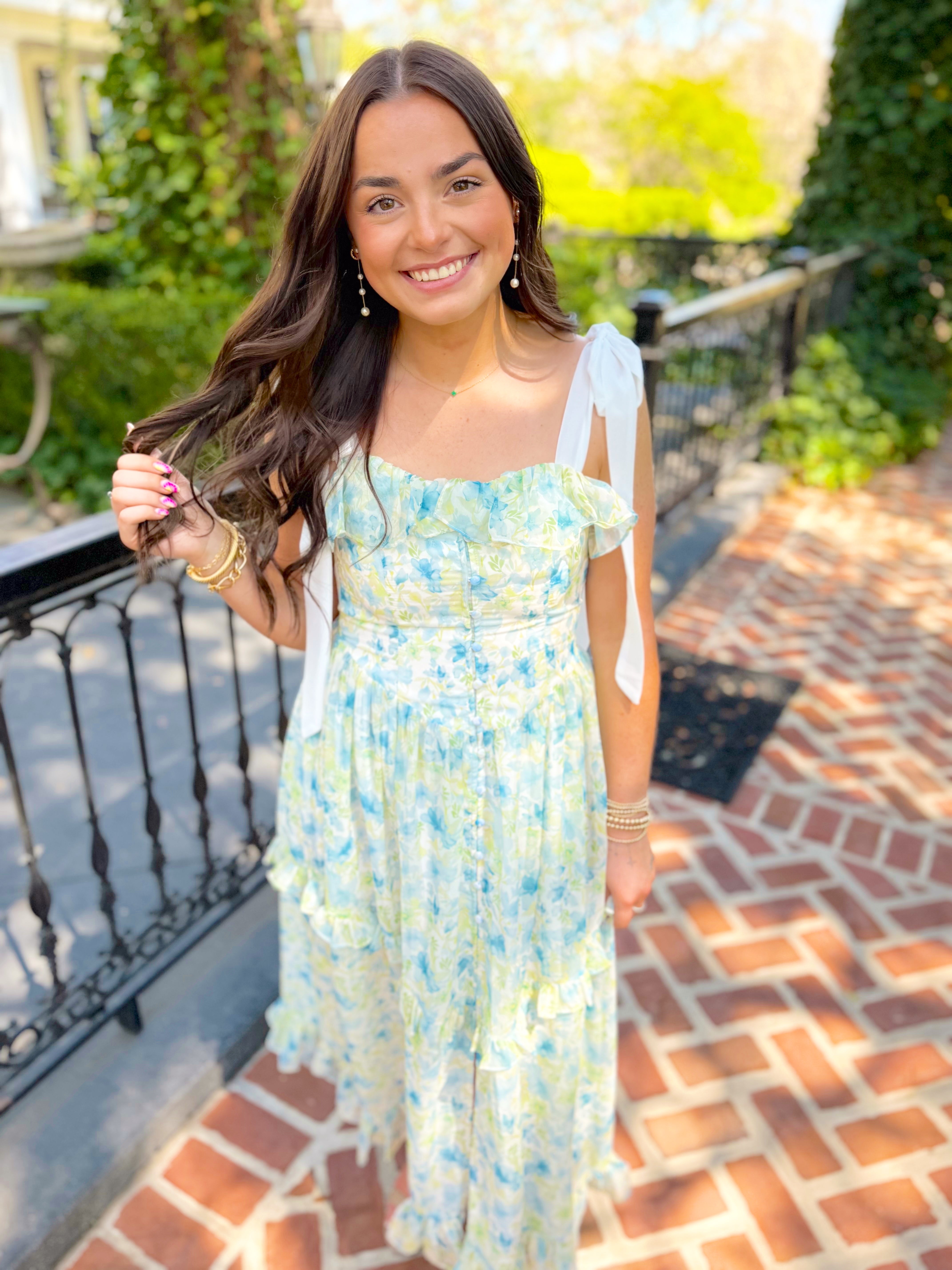 The Only Reason Floral Dress