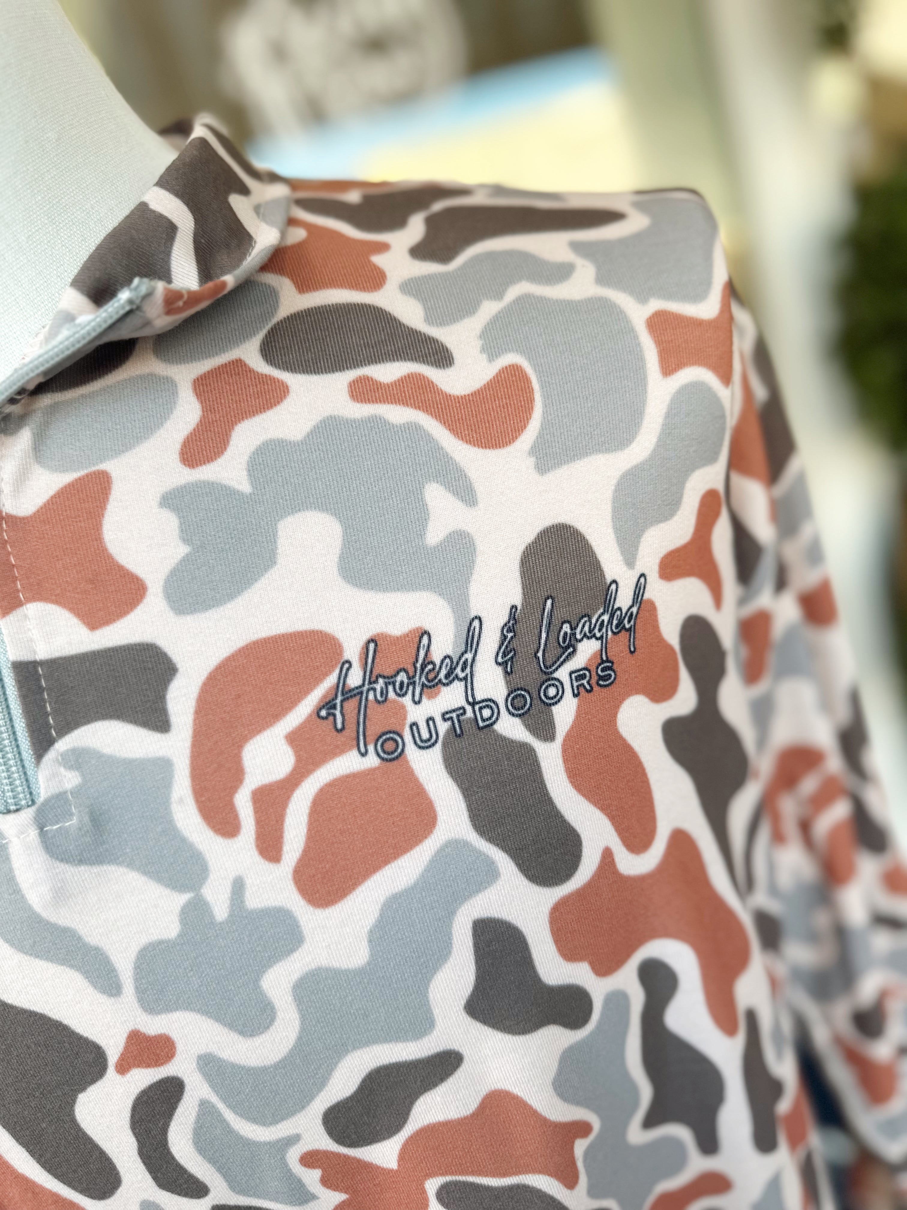 Old School Quarter Zip