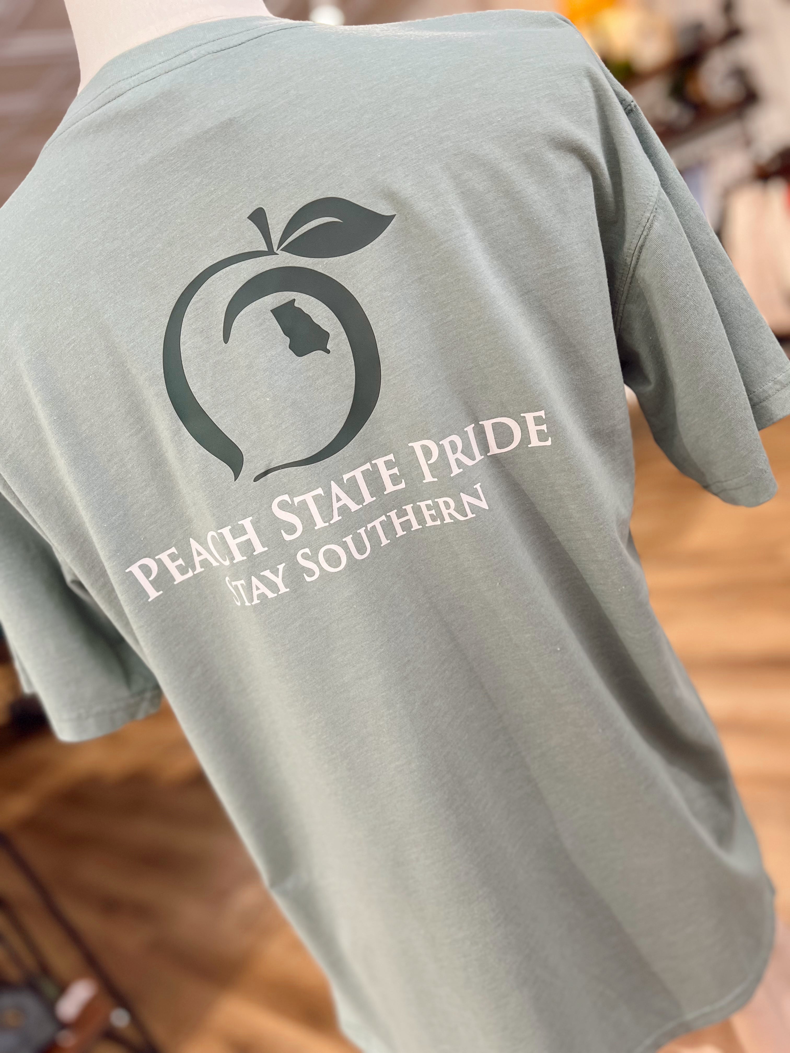 Peach State Pride Stay Southern Tee