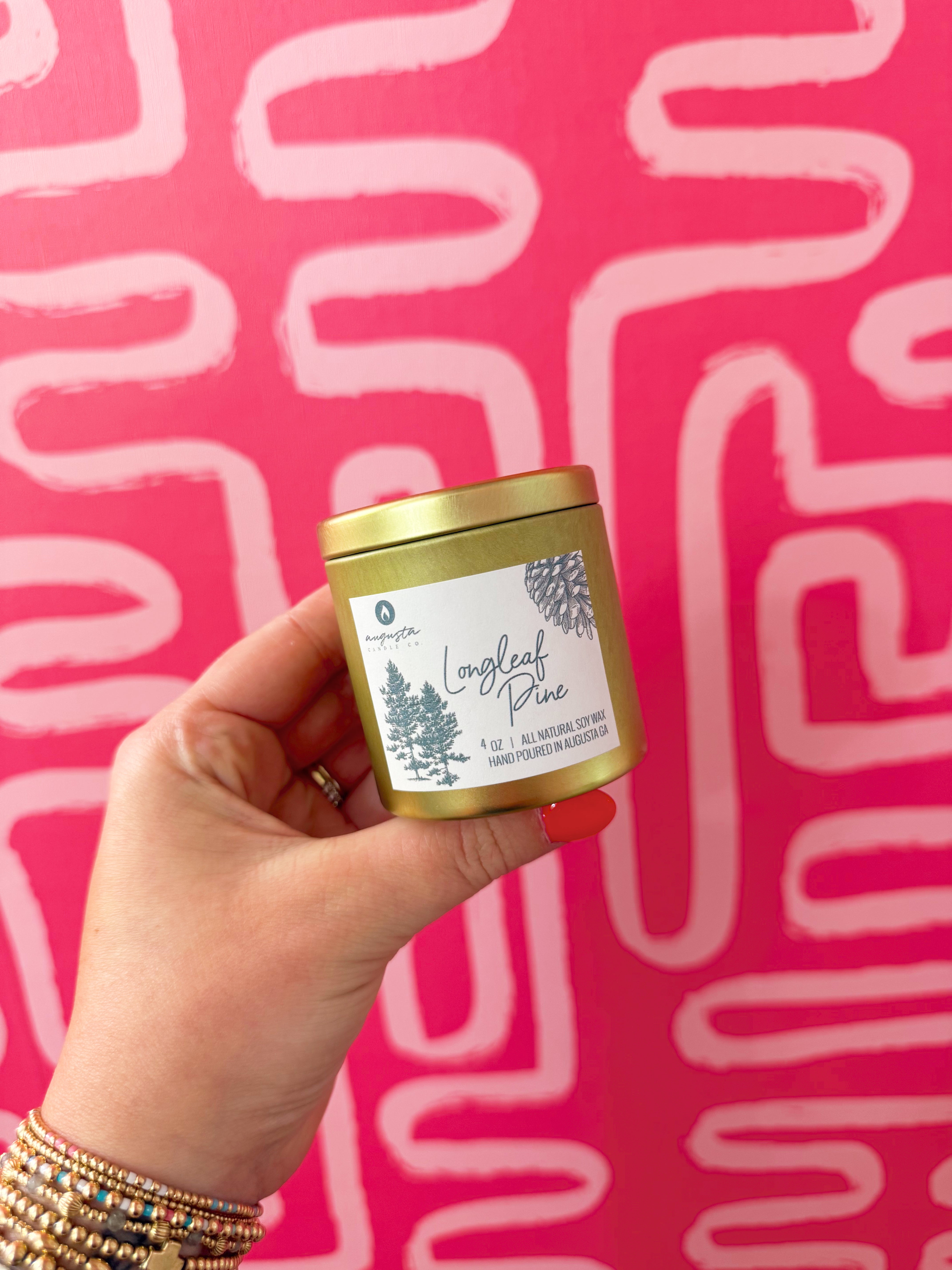 Longleaf Pine Candle by Augusta Candle Co- 4oz