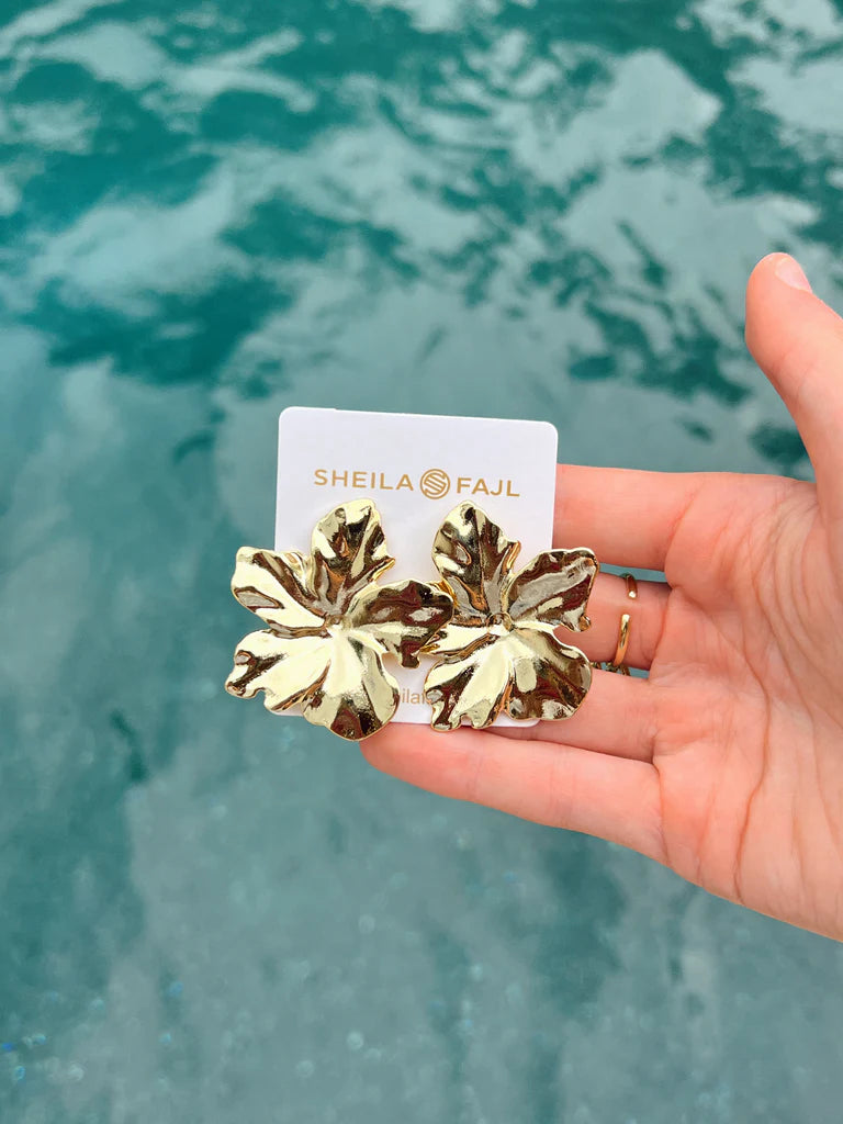 Shiny Cayena Studs by Sheila Fajl