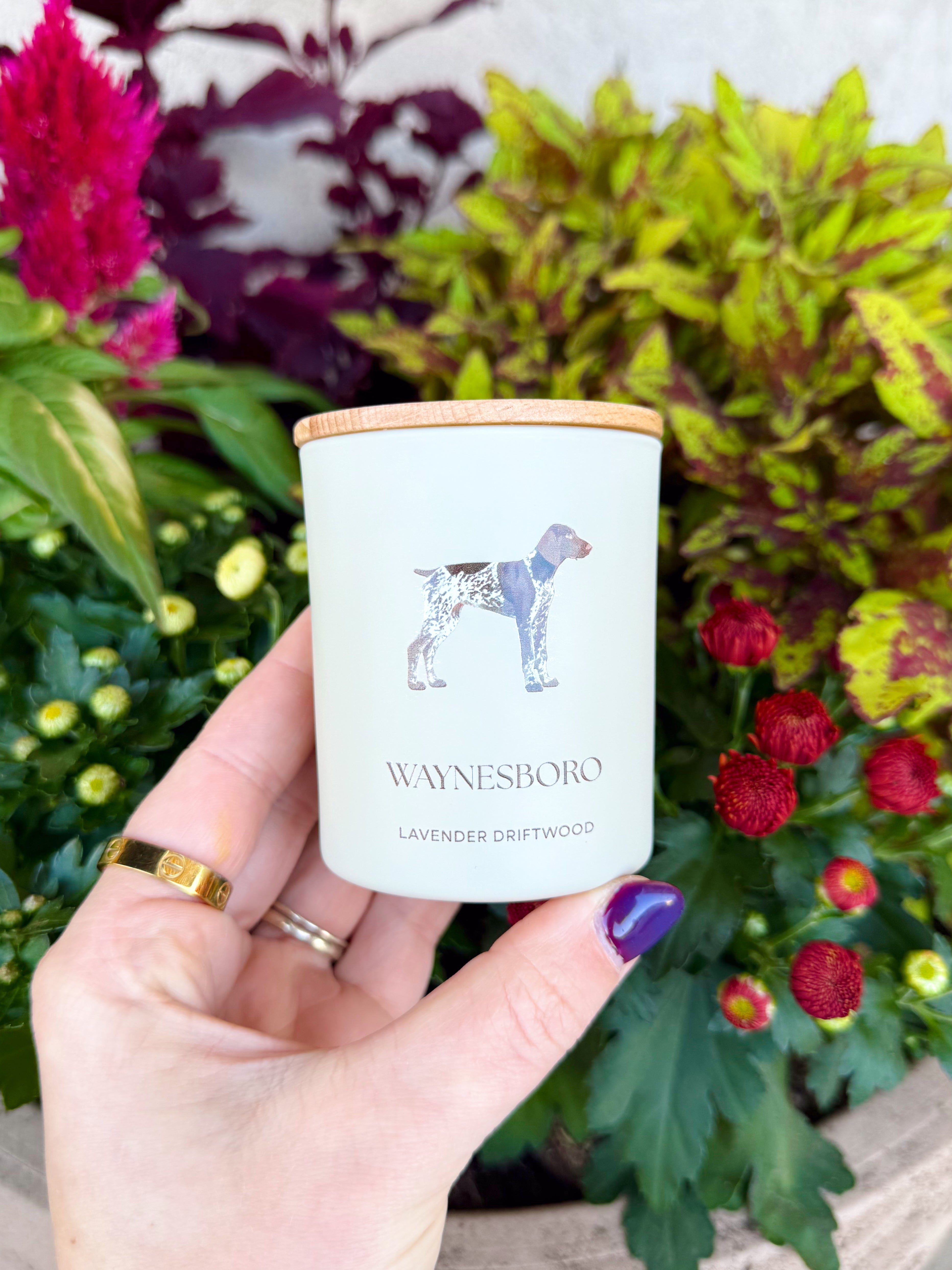 Waynesboro Travel Candle in Lavender Driftwood