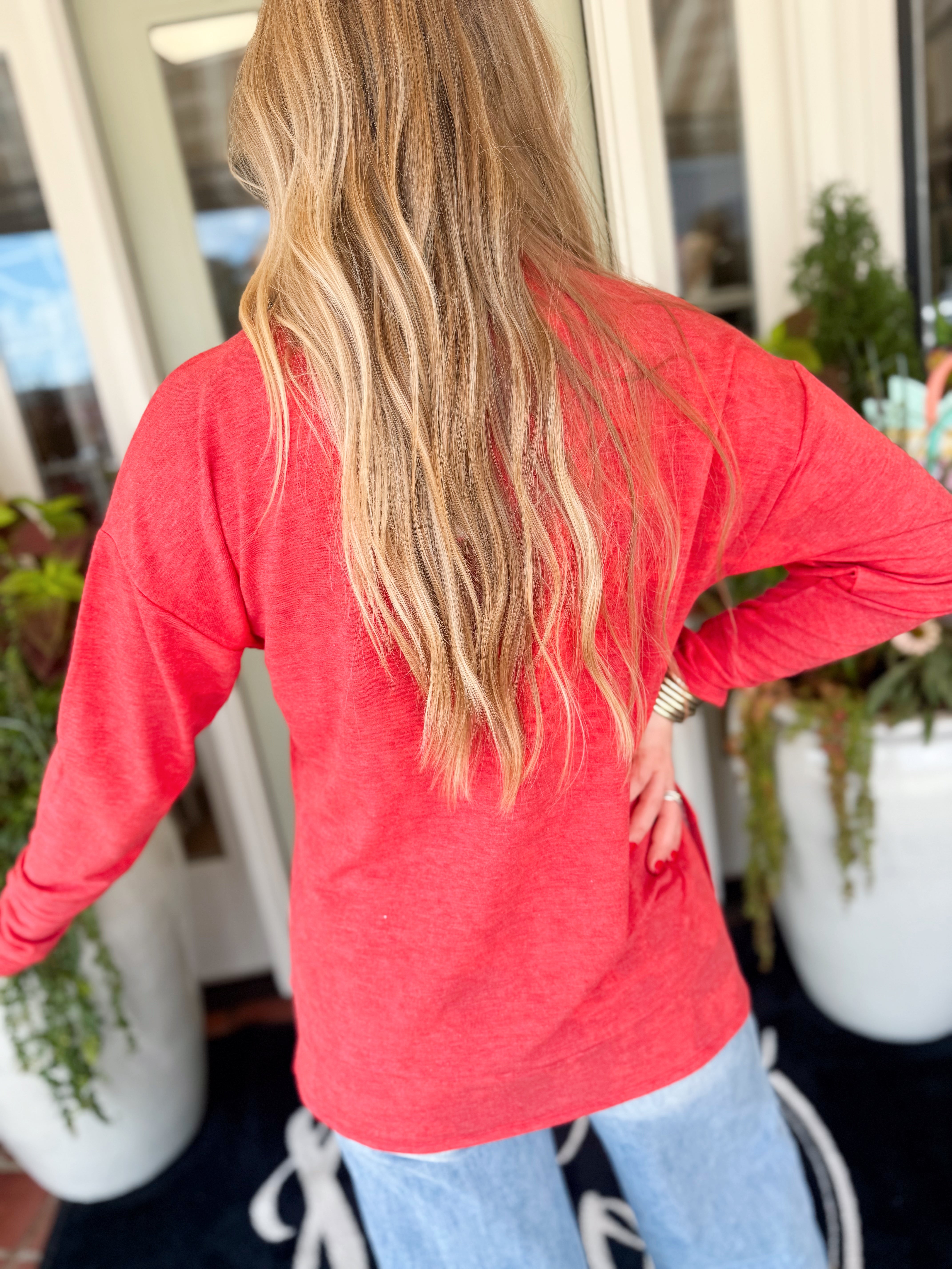 The Georgia Long Sleeve Tie Dye Top (S-2X)