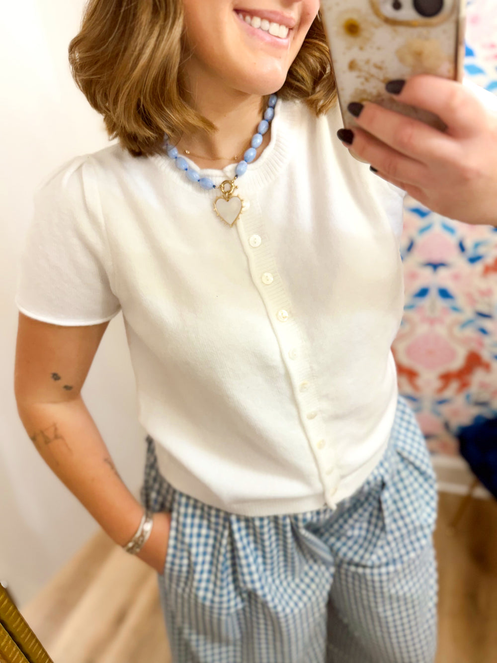 The Marie Short Sleeve Cardigan (S-L)