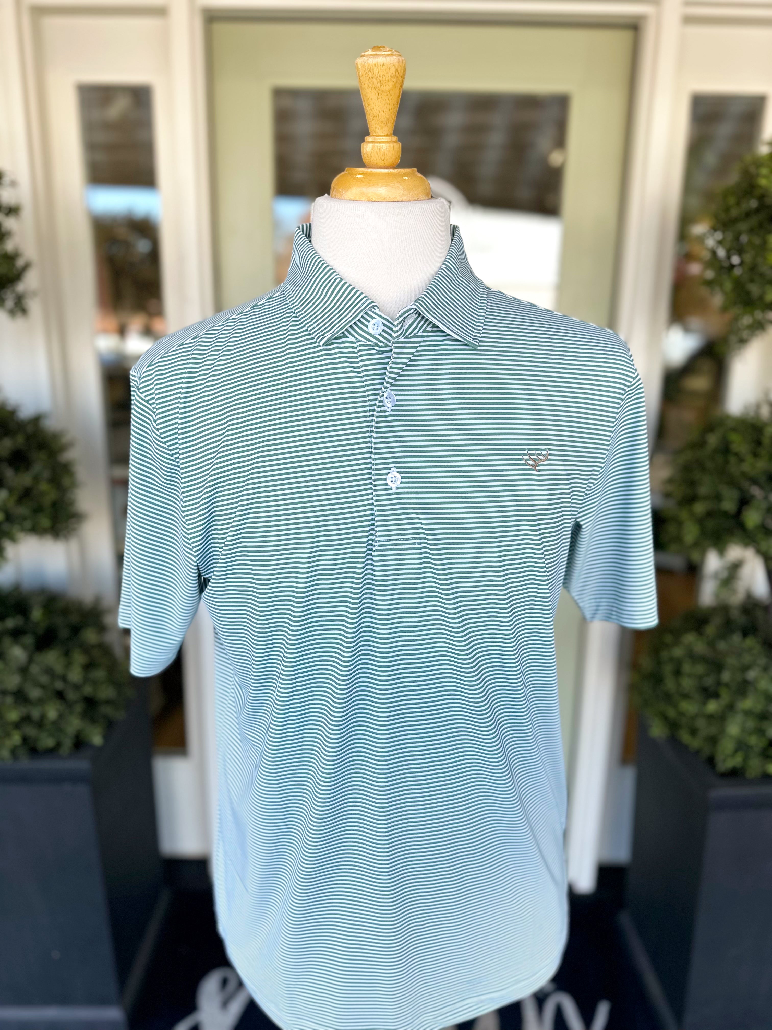 Loden Frost Polo by Hunt to Harvest