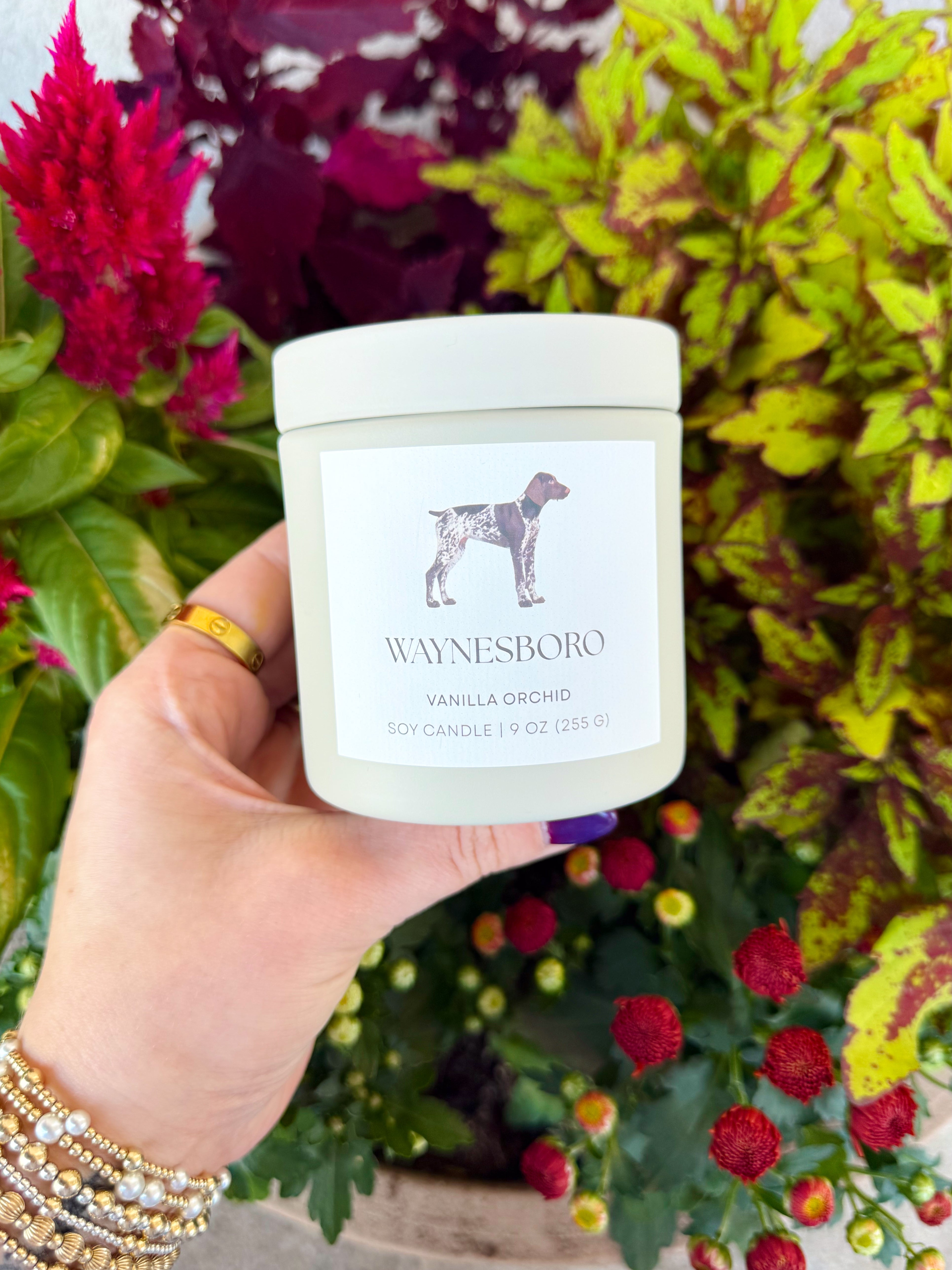 Waynesboro 9 oz Candle in Vanilla Orchid