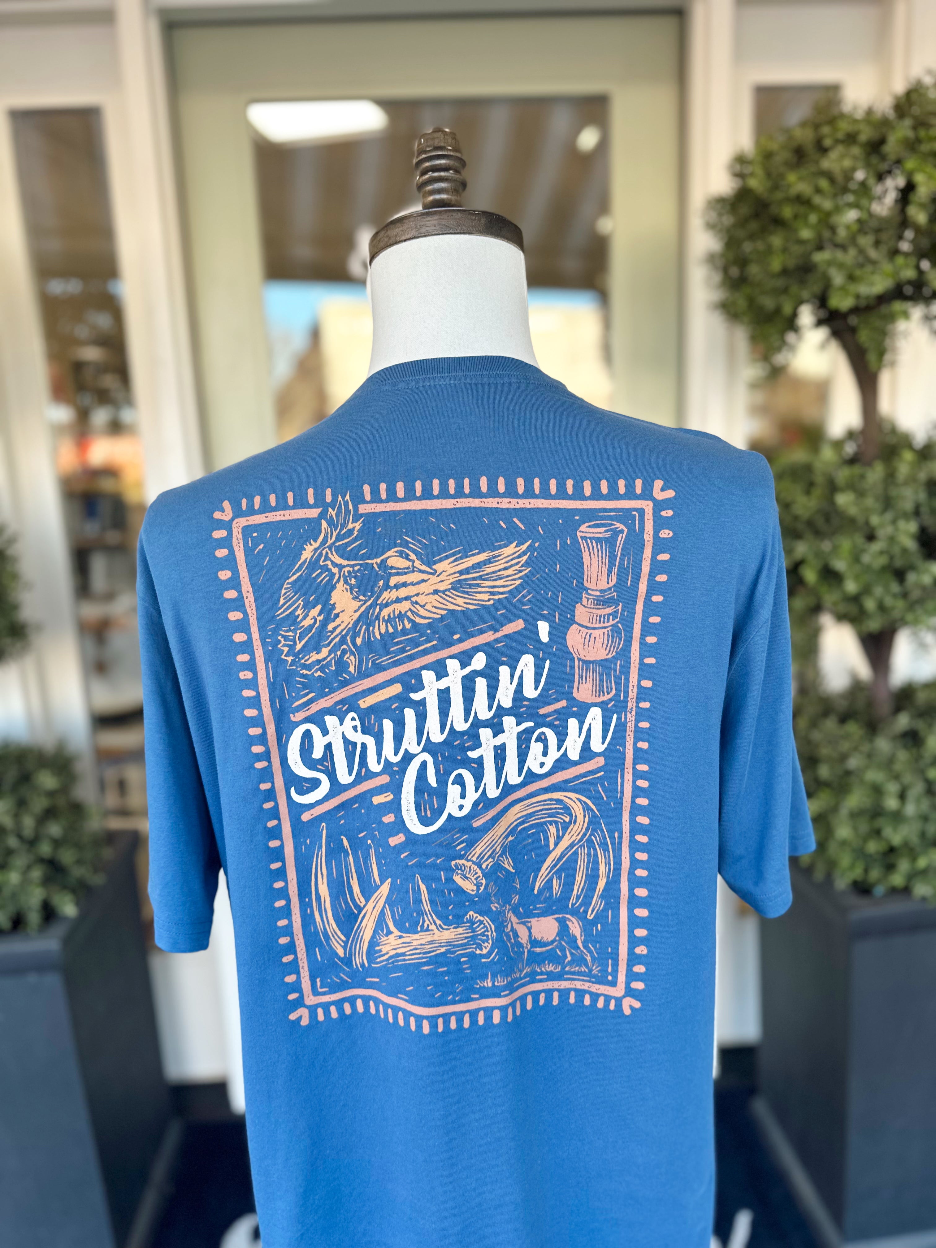 Stamp Collector Tee by Struttin' Cotton