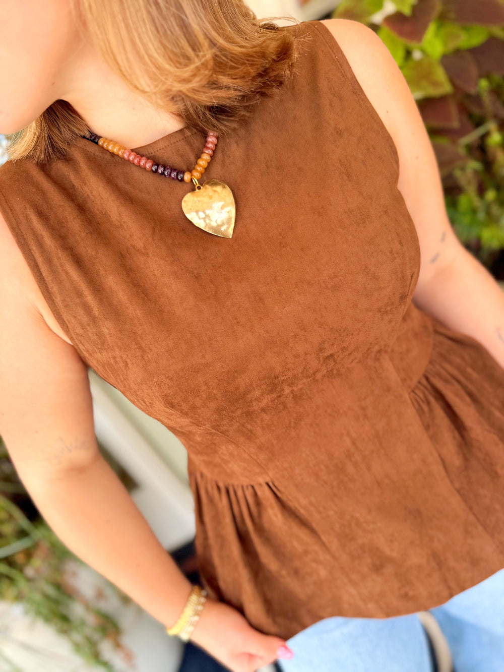 The Vanessa Sleeveless Peplum Top (S-L)