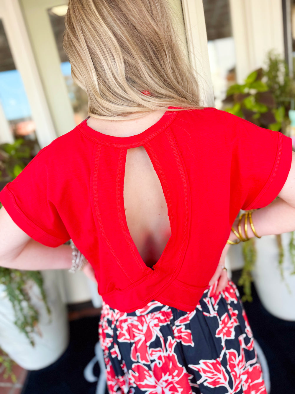 The Sawyer Open Back Top (S-L)