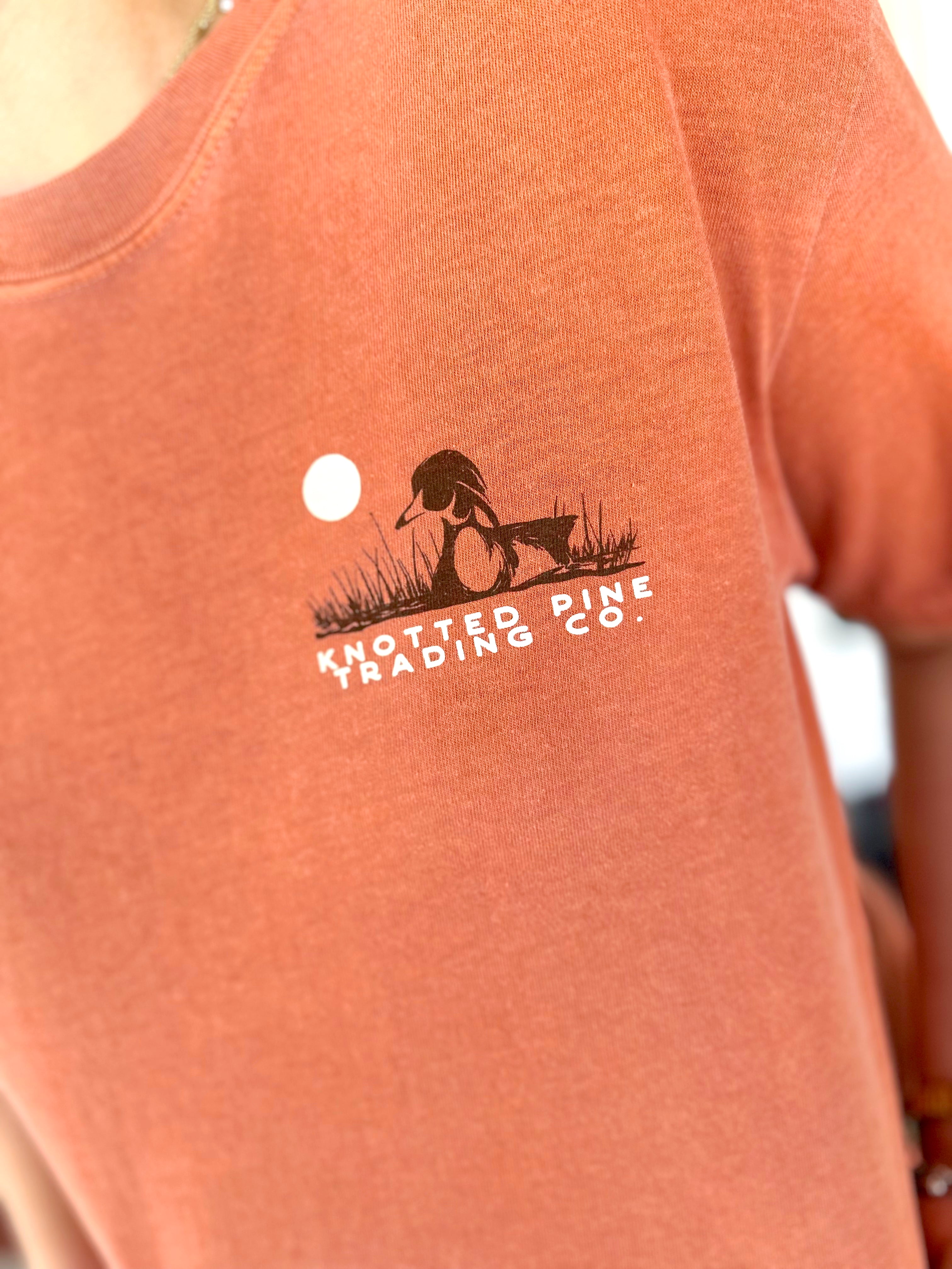 Woodies Tee in Yam By Knotted Pine
