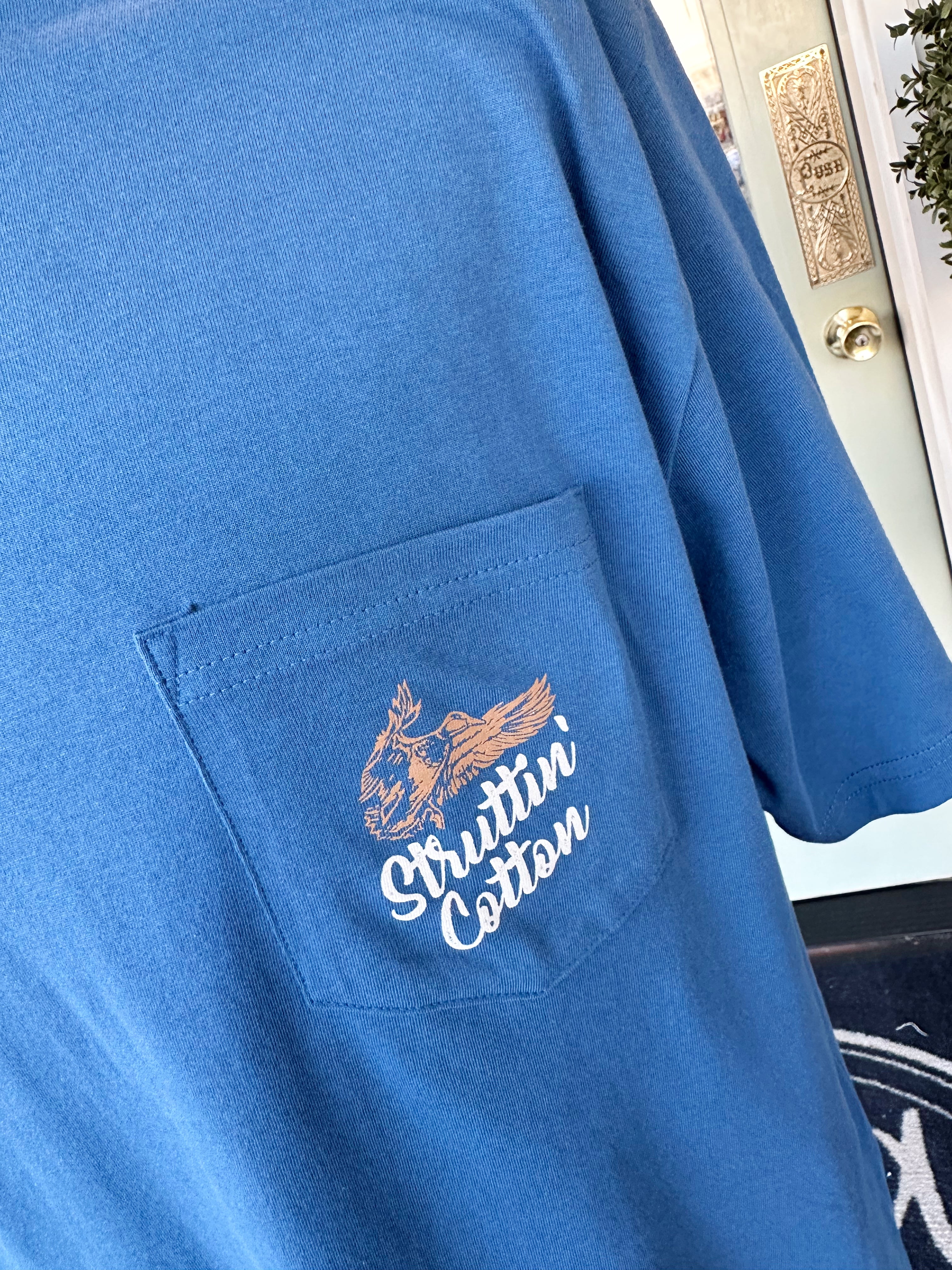 Stamp Collector Tee by Struttin' Cotton