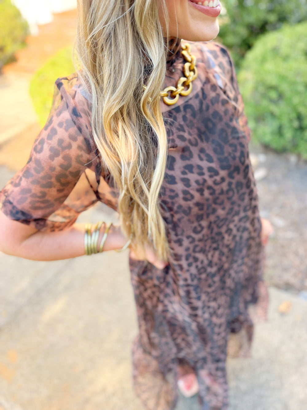 The Raine Leopard Maxi Dress (S-L)