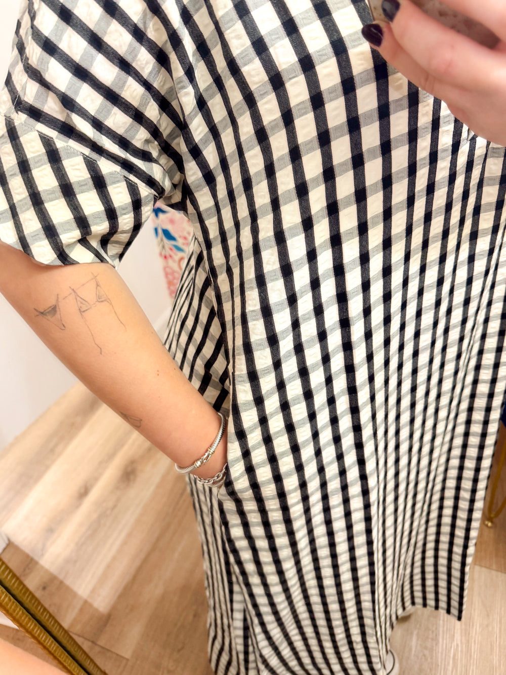 The Avery Gingham Maxi Dress (S-L)