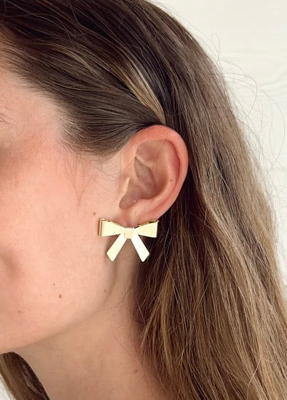 Shiny Petite Camilla Studs by Sheila Fajl