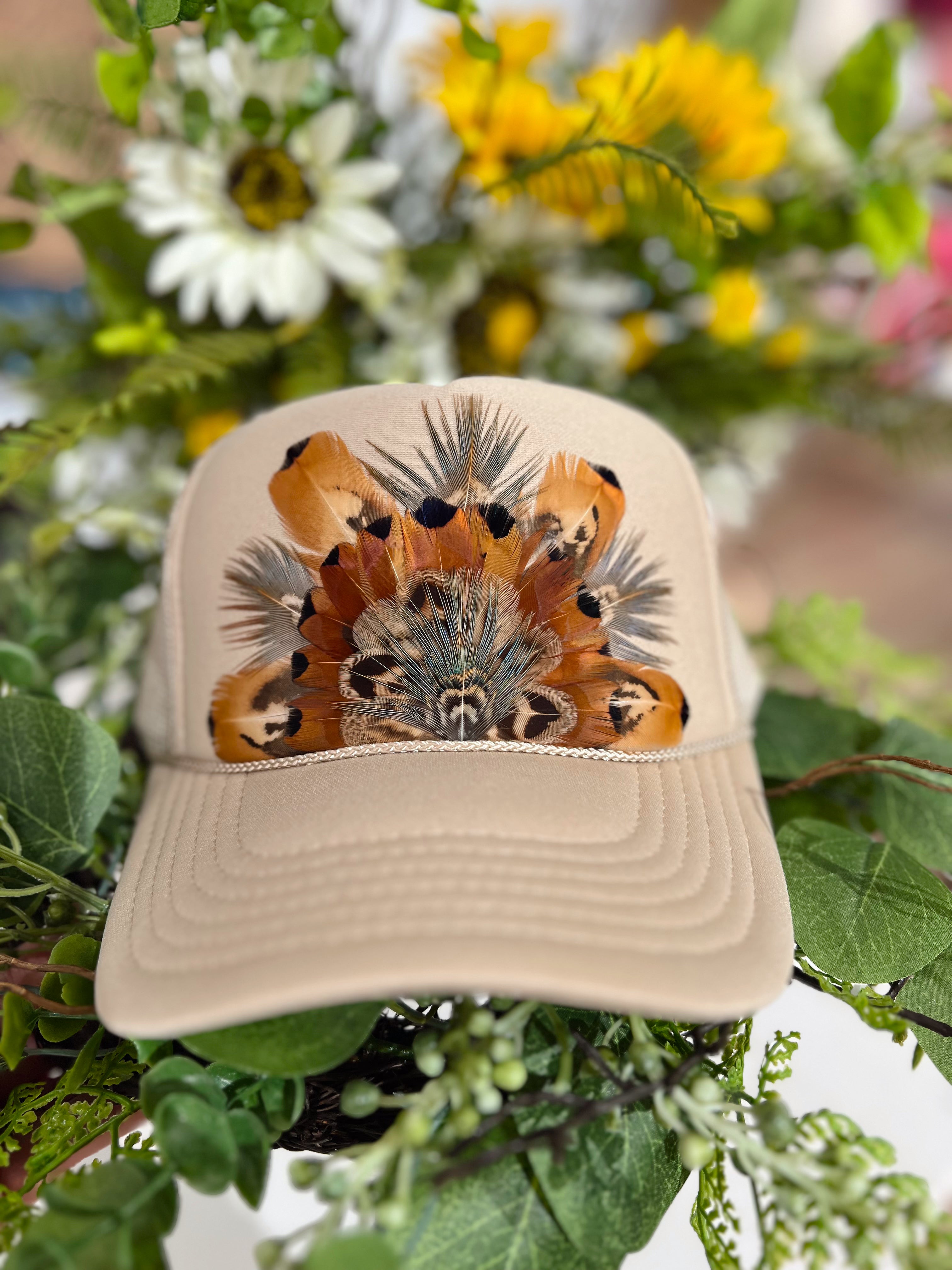 Sand Feather Foam Trucker Hat