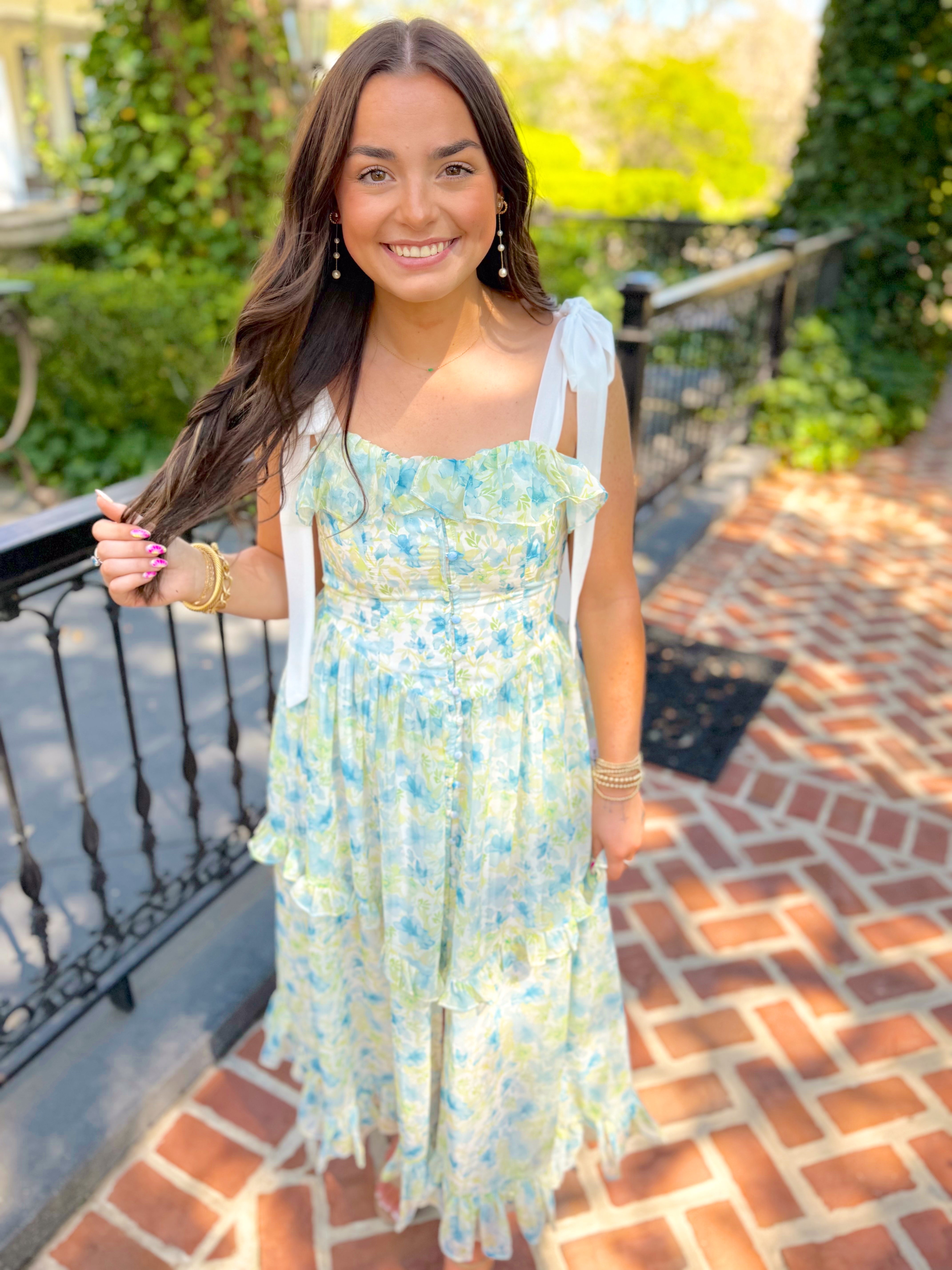 The Only Reason Floral Dress