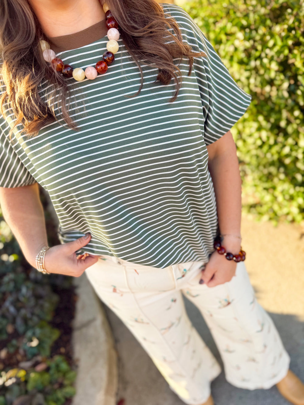 The Wendy Mallard Print Pants (S-XL)