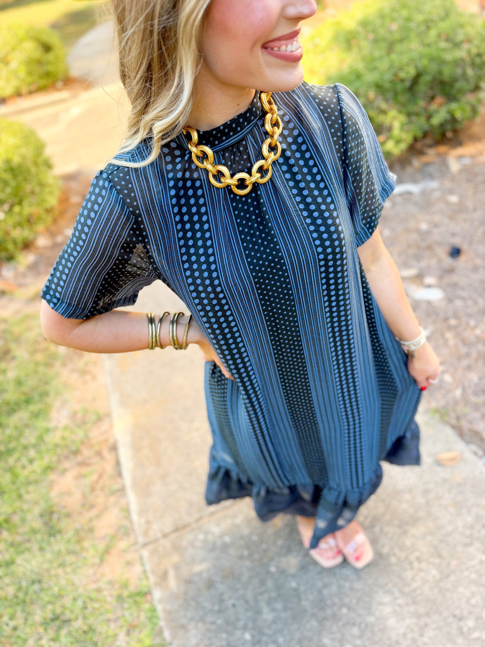 The Sella Printed Maxi Dress (S-L)