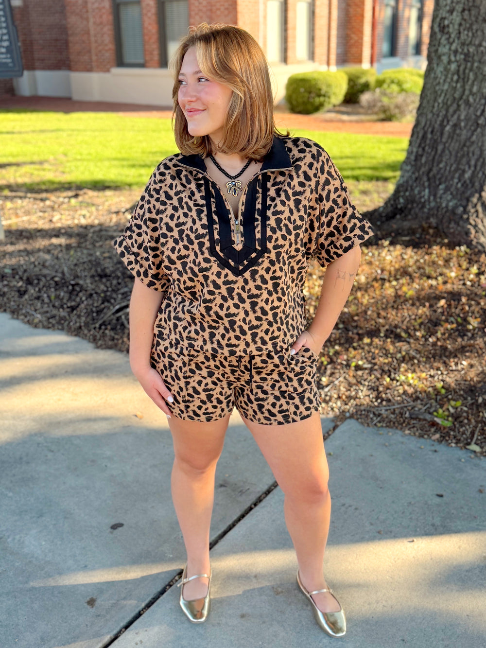 The Margot Leopard Shorts (S-L)