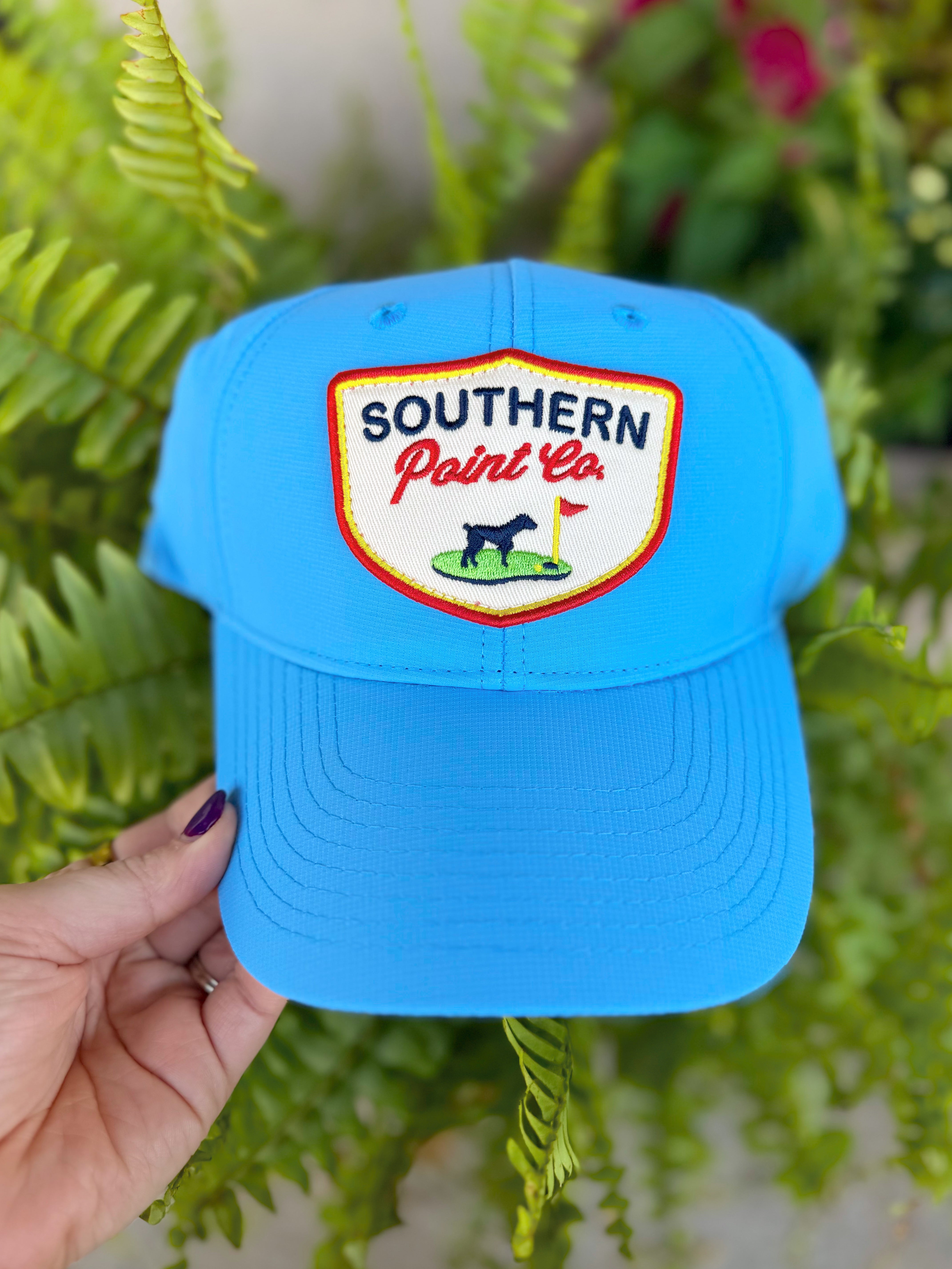 Tee Off Performance Hat in Blue by Southern Point Co.