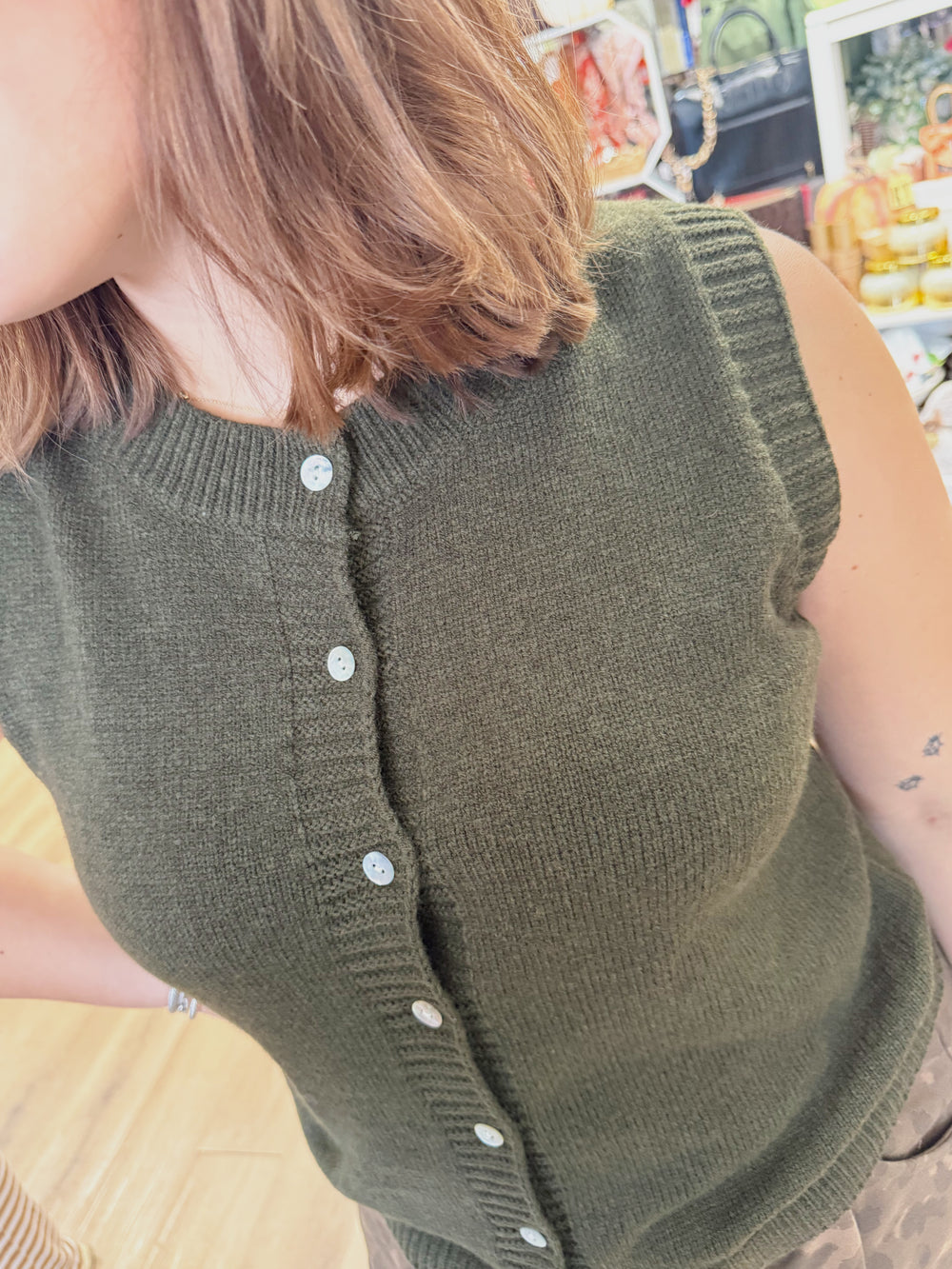 The Sloan Cardigan Vest (S-L)