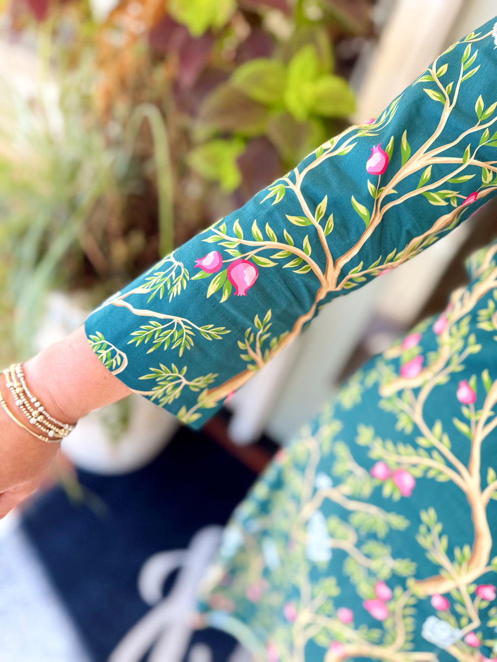 The Jasmine Green Floral Maxi Dress (S-L)