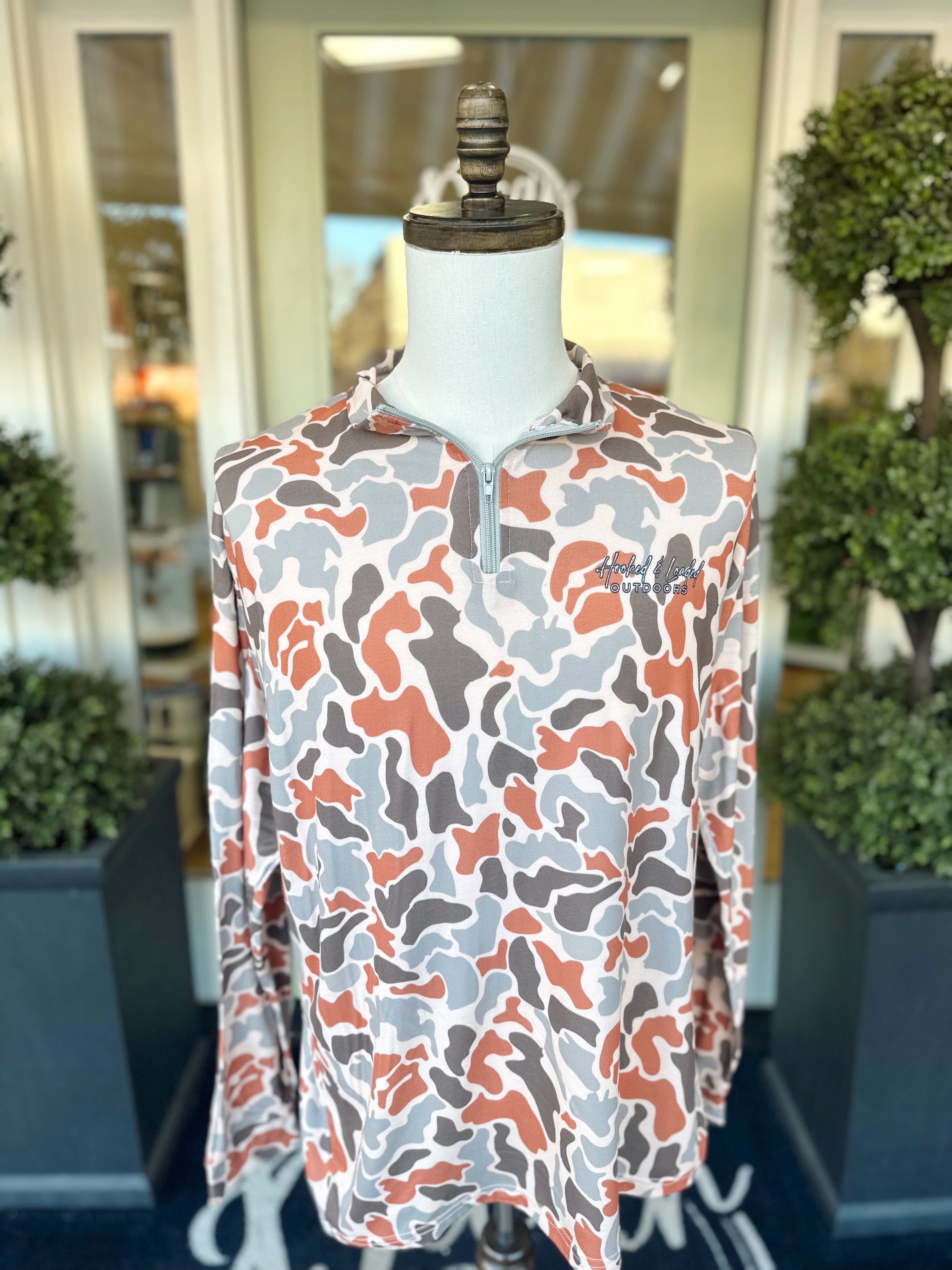 Old School Quarter Zip