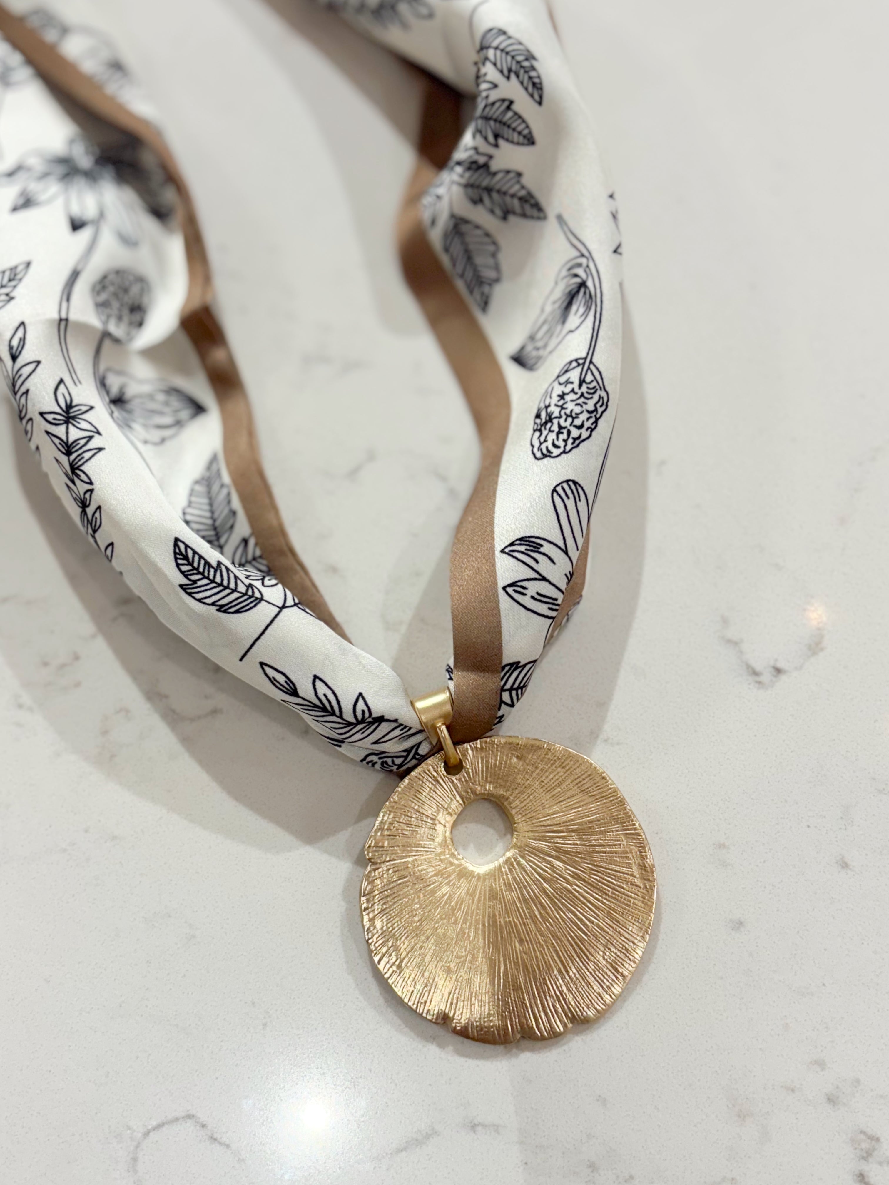 Marley Scarf Necklace By Hart Designs