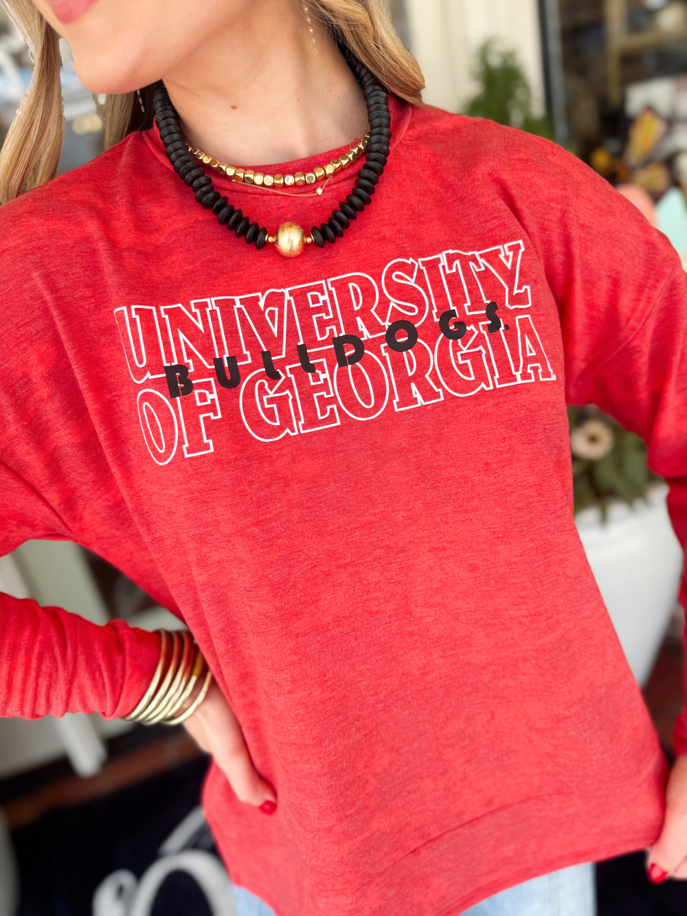 The Georgia Long Sleeve Tie Dye Top (S-2X)