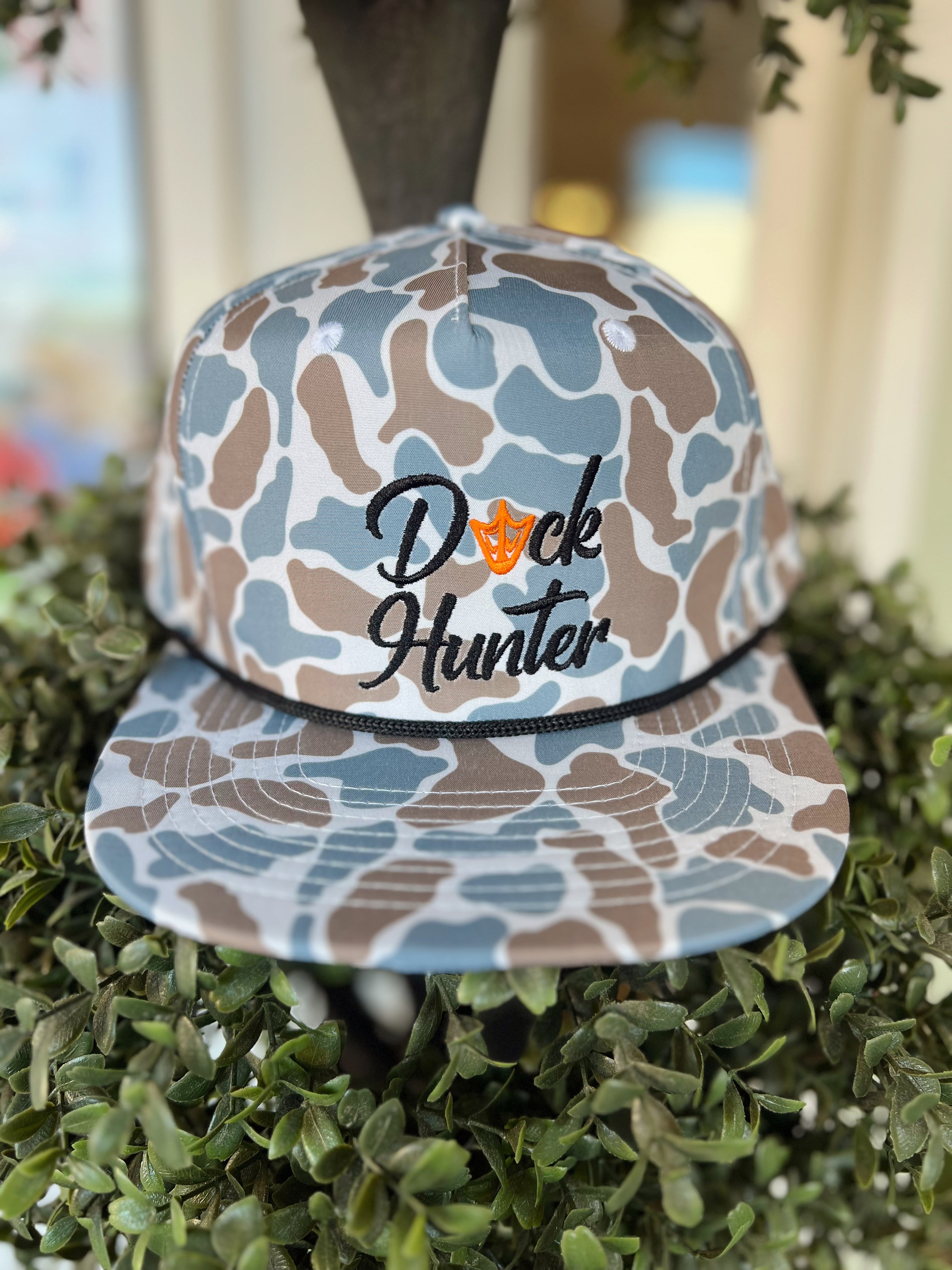 Duck Hunter Old School Camo Hat