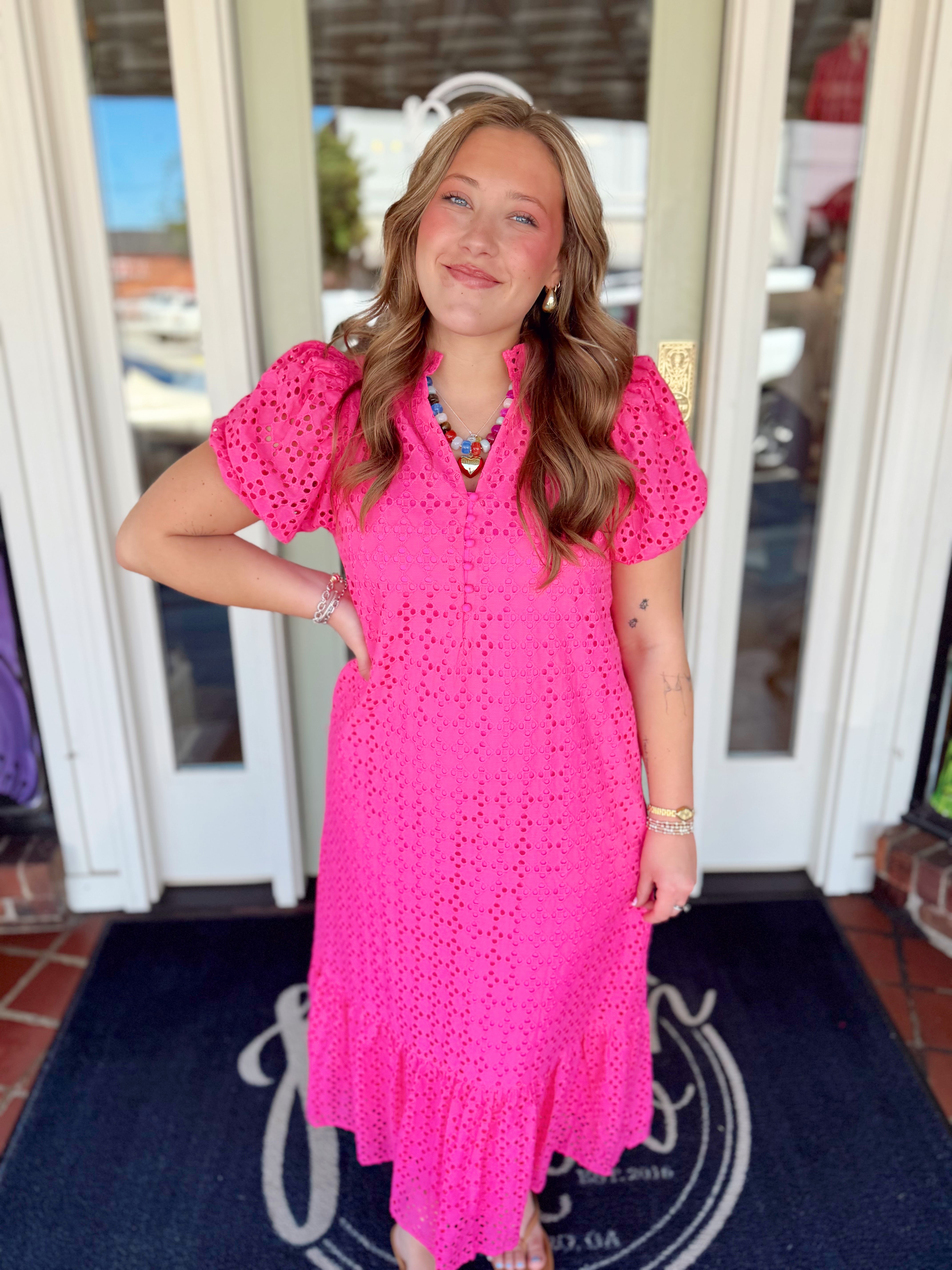 The Lucy Eyelet Dress