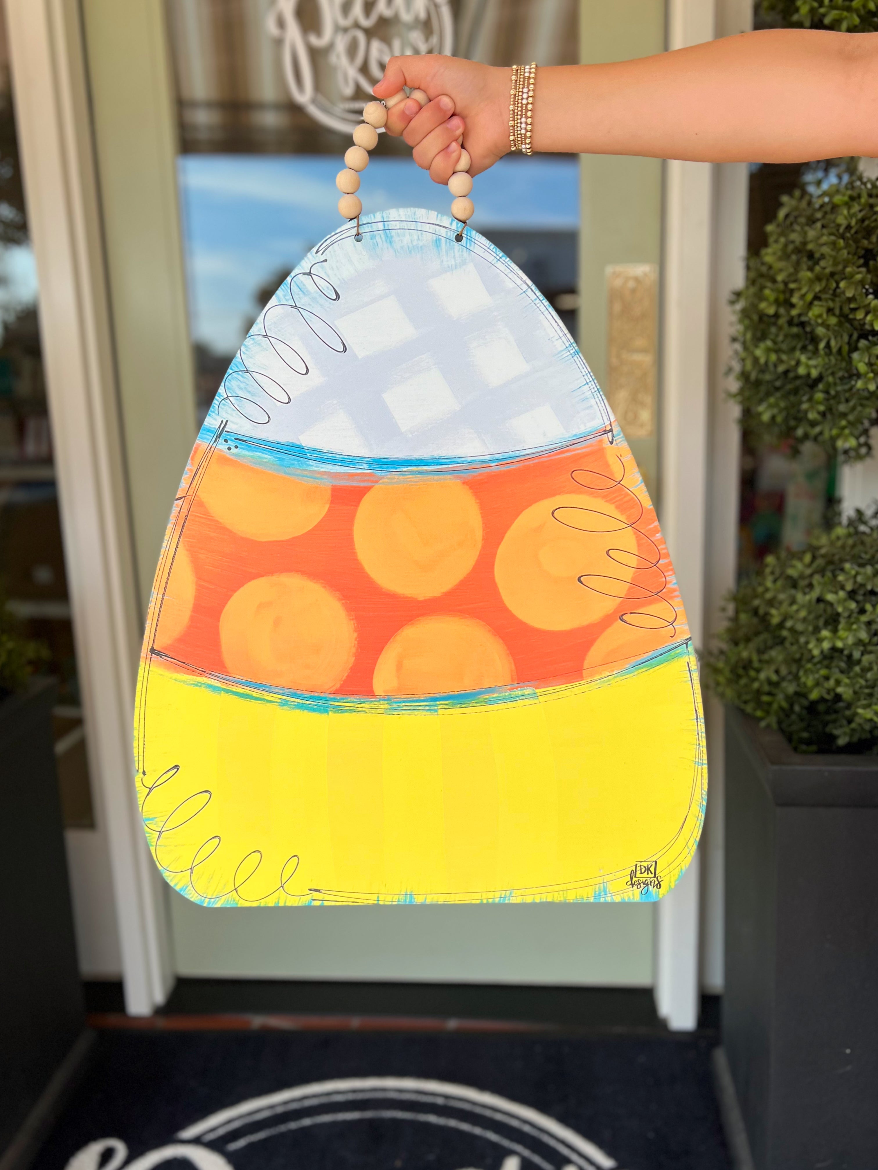 Candy Corn Door Hanger