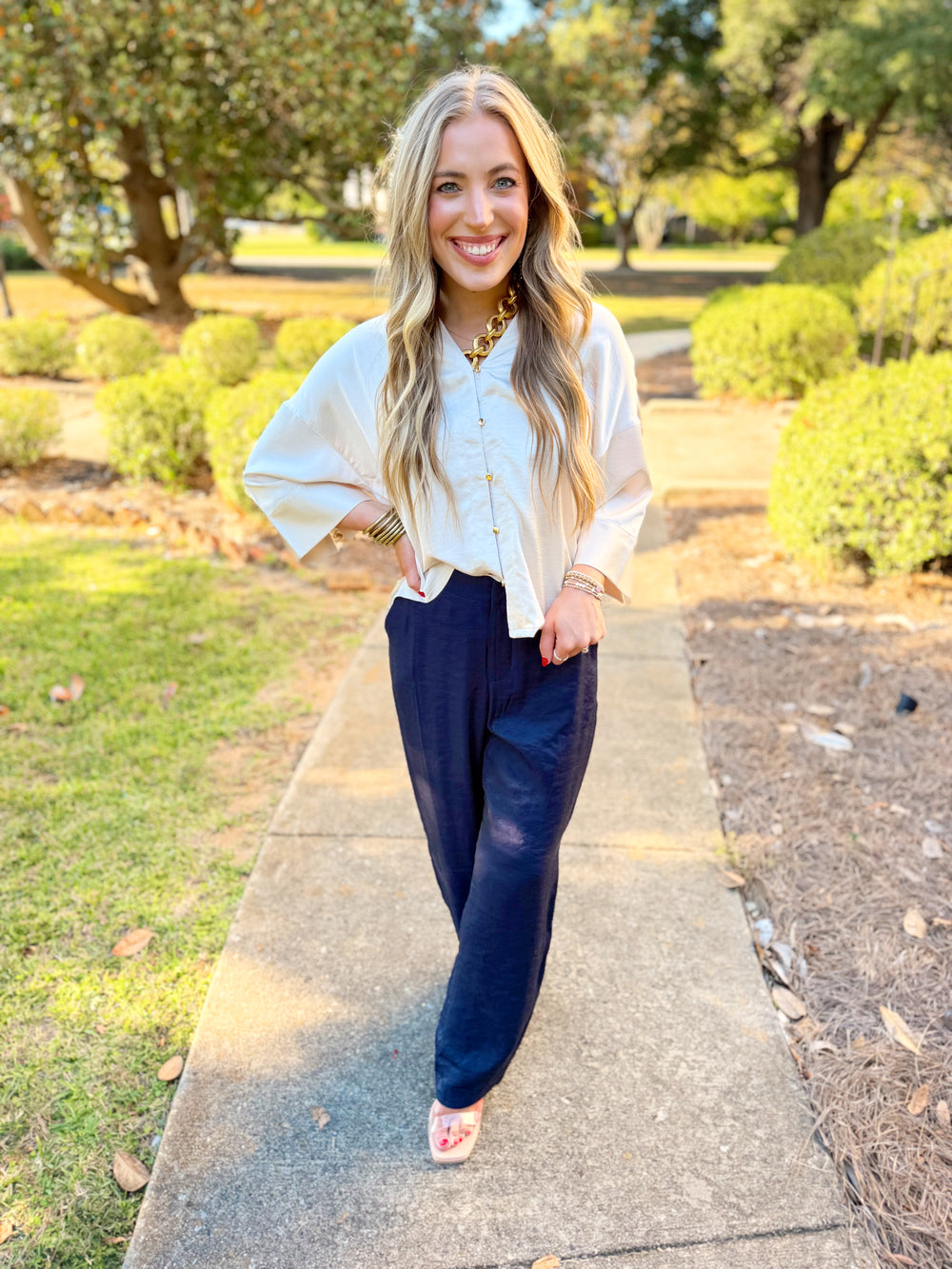 The Wynn High Waisted Flowwy Pants (S-L)
