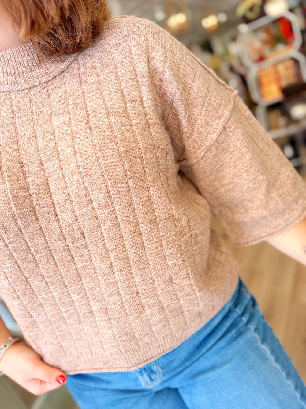 The Alli Ribbed Knit Sweater (S-L)