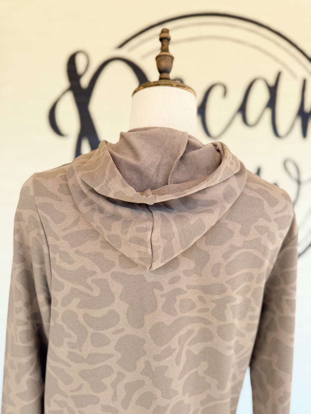 The Seawash Cypress Hoodie in Burnt Taupe by Southern Marsh