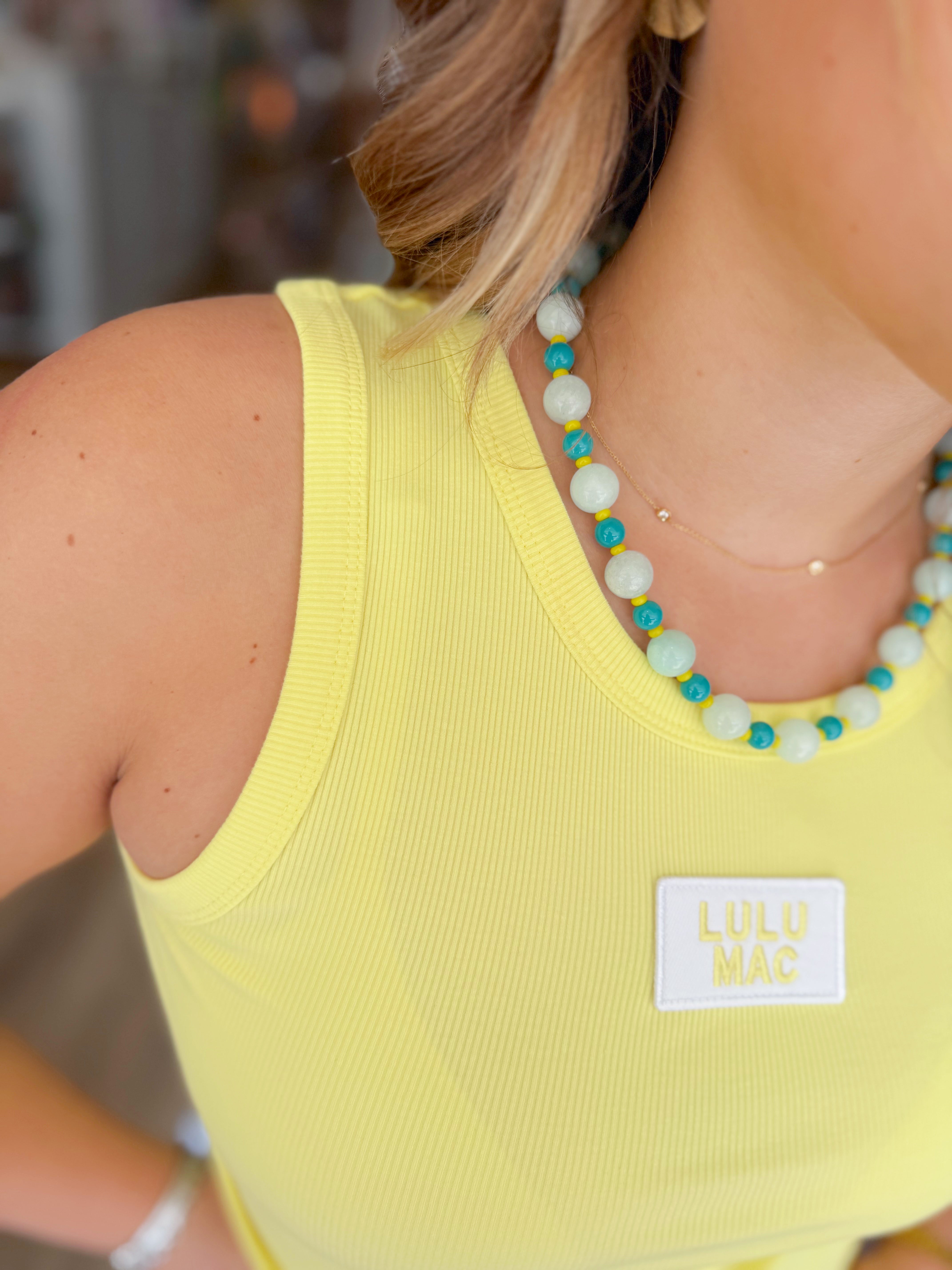 OG Tank by Lulu Mac -Yellow  (S-XL)