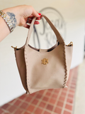 light stone saddle bag with extra straps