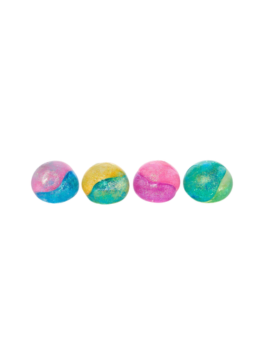 The Big Blob Two-Tone Glitter Squishy Ball in 4 different colors