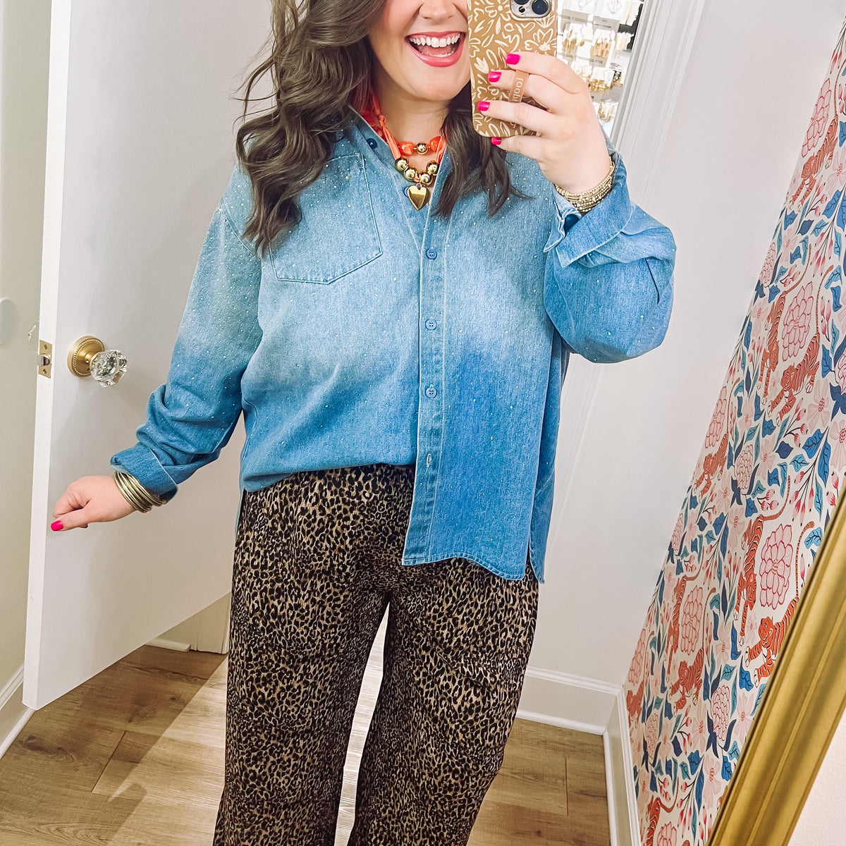 The Billie Leopard Pants — Pecan Row