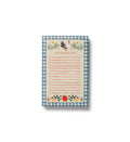 chicken and plaid notepad
