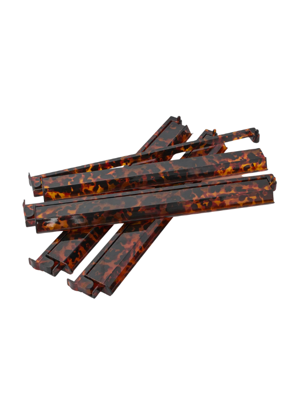 Tortoiseshell mahjong rack and push sets