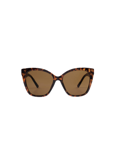 Tortoiseshell Mykonos Cat-Eye Sunglasses By Katie Loxton